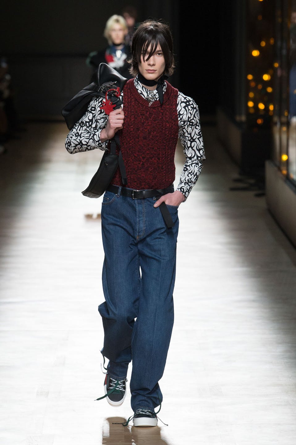 DIOR HOMME WINTER 18 19 BY PATRICE STABLE look20 Fall/WInter 2018 runway