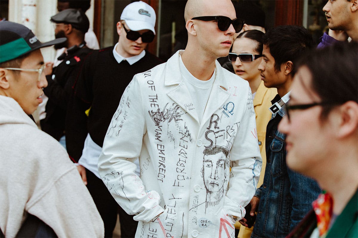 DIY & Tie-Dye Was Still Going Strong at Paris Fashion Week