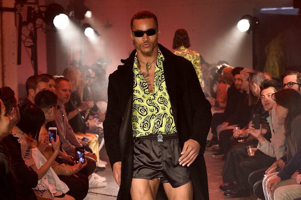 SSS world corp ss1920 PFW18 Spring/Summer 2019 runway