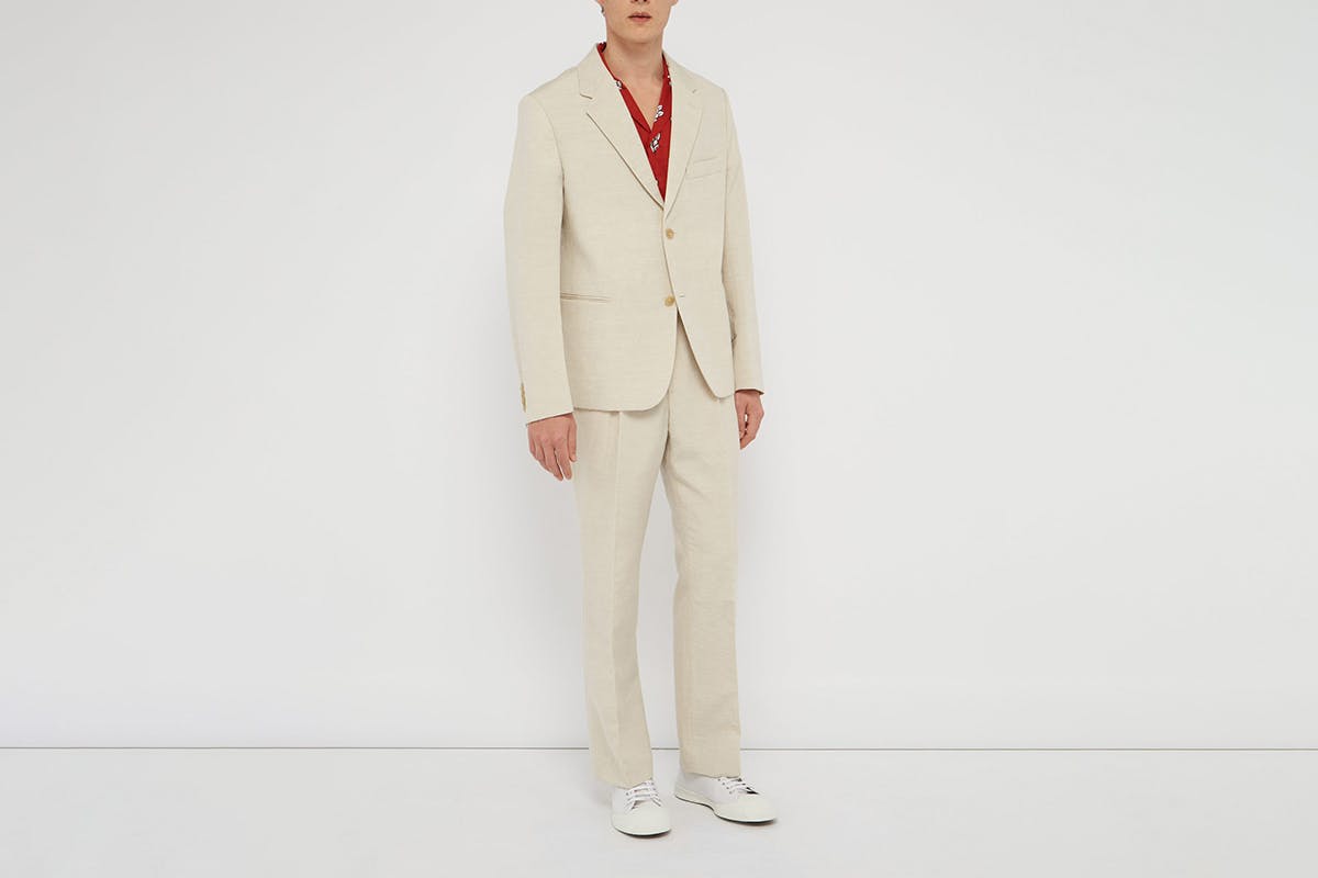 Linen suits summer main jacquemus mr porter thom brown