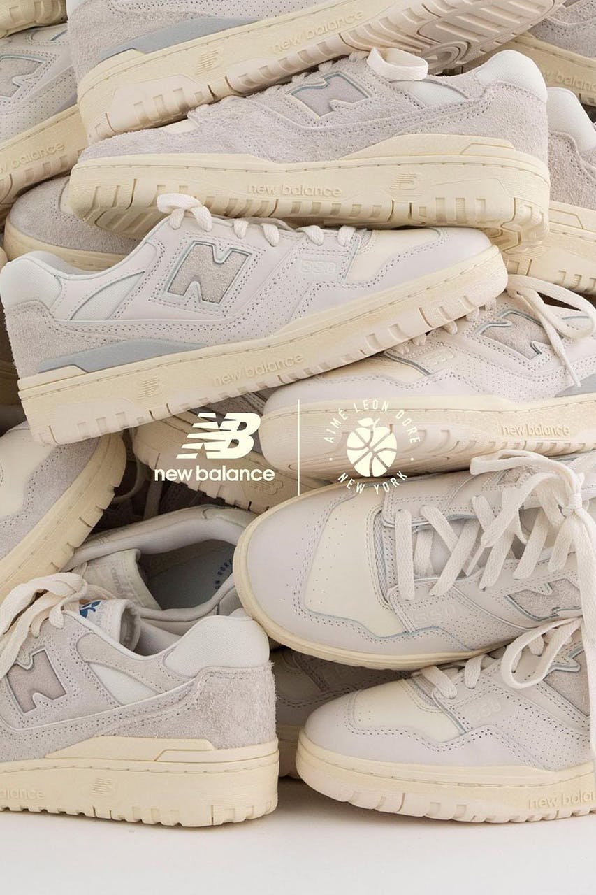 Aimé Leon Dore's Grey Suede New Balance 550 Is Releasing Soon