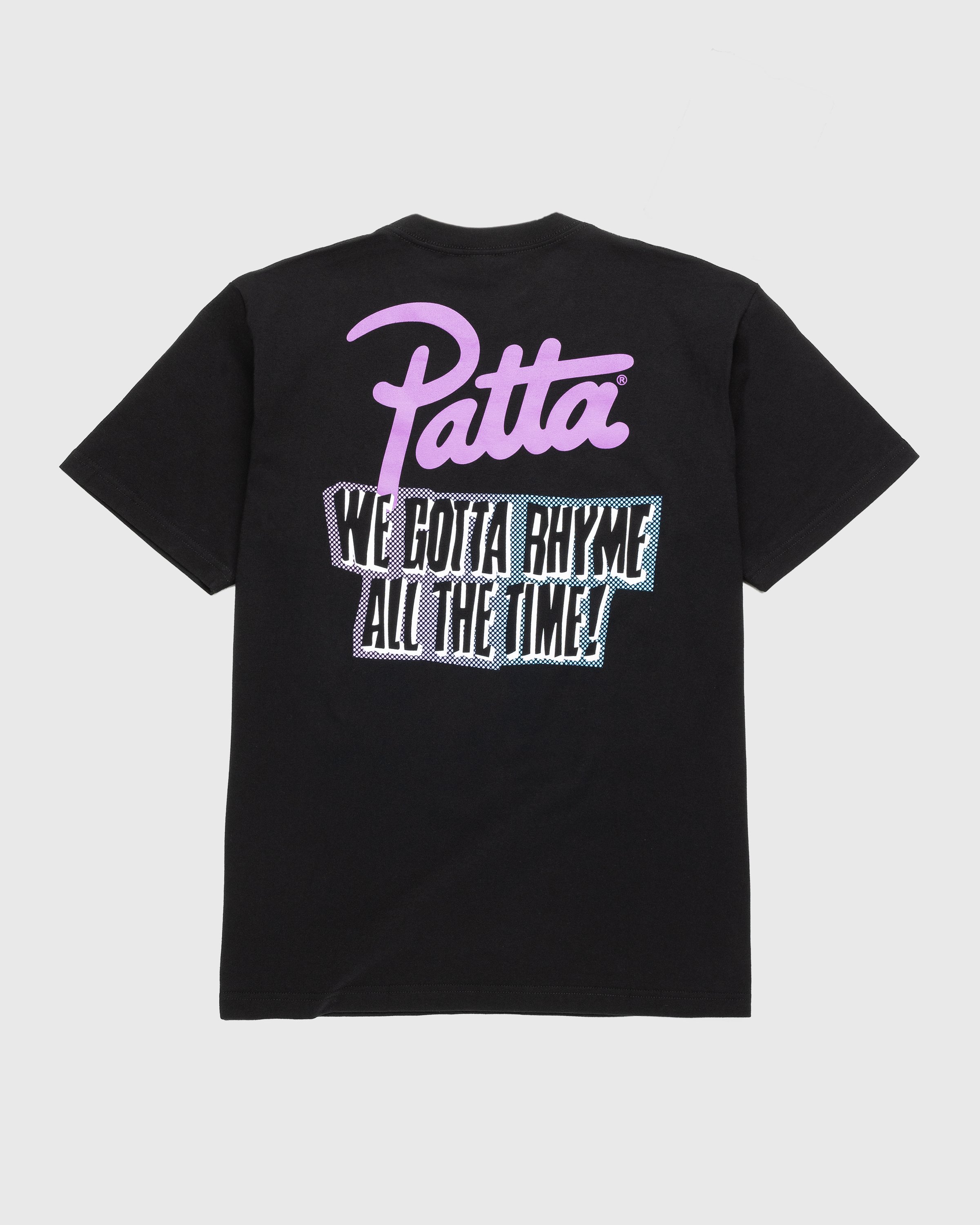 Patta - We Gotta Rhyme T-Shirt Black - Clothing - Black - Image 1