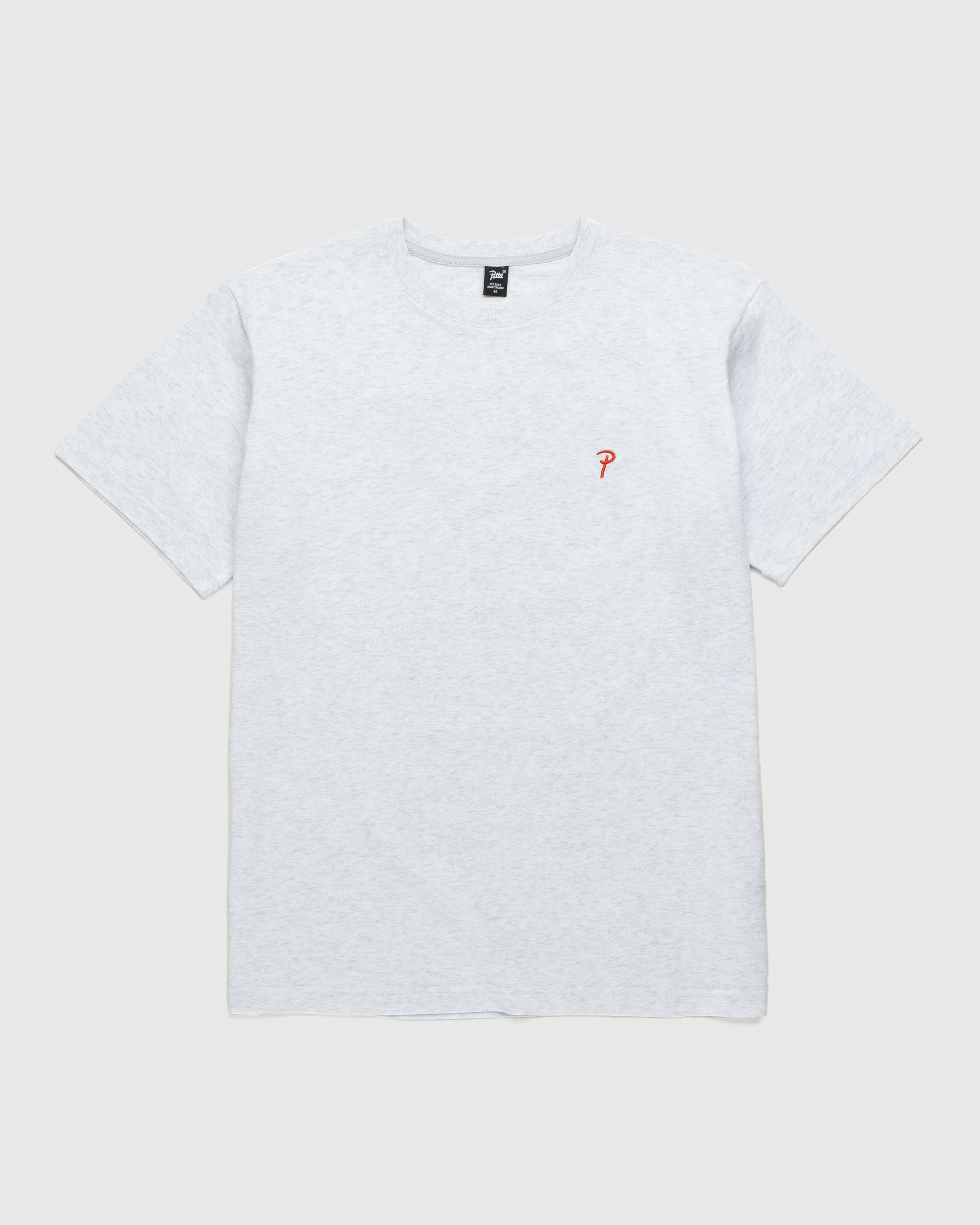 Patta – Basic Script P T-Shirt Grey | Highsnobiety Shop