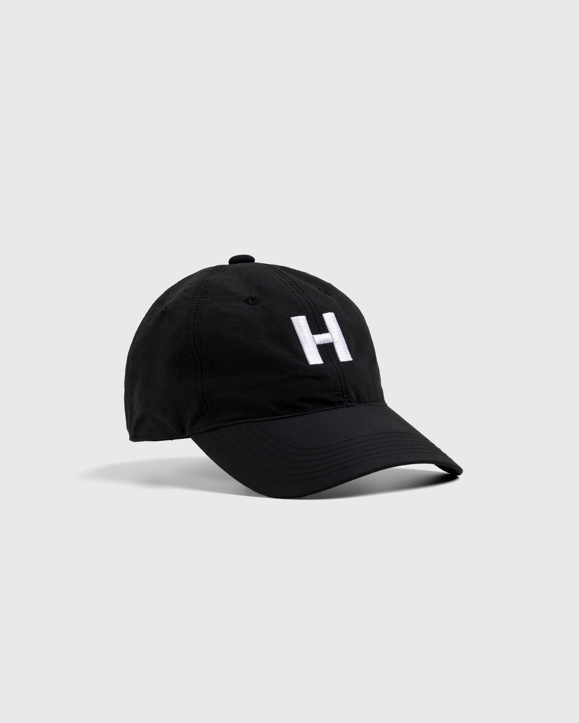 Highsnobiety - Peached Nylon Ball Cap Black - Accessories - Black - Image 1