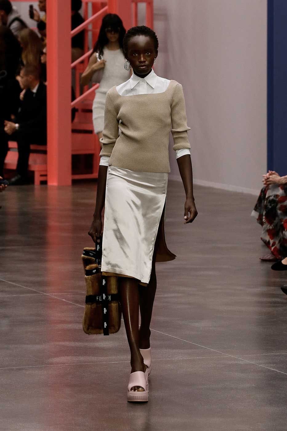 Fendi Debuts Coffee Carriers At Spring/summer 2023 Runway Show