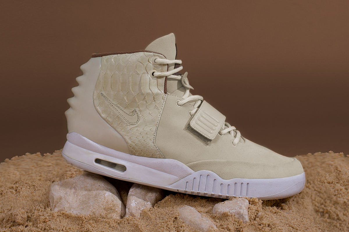 White Nike Air Yeezy 2 NRG MEN's Sneaker