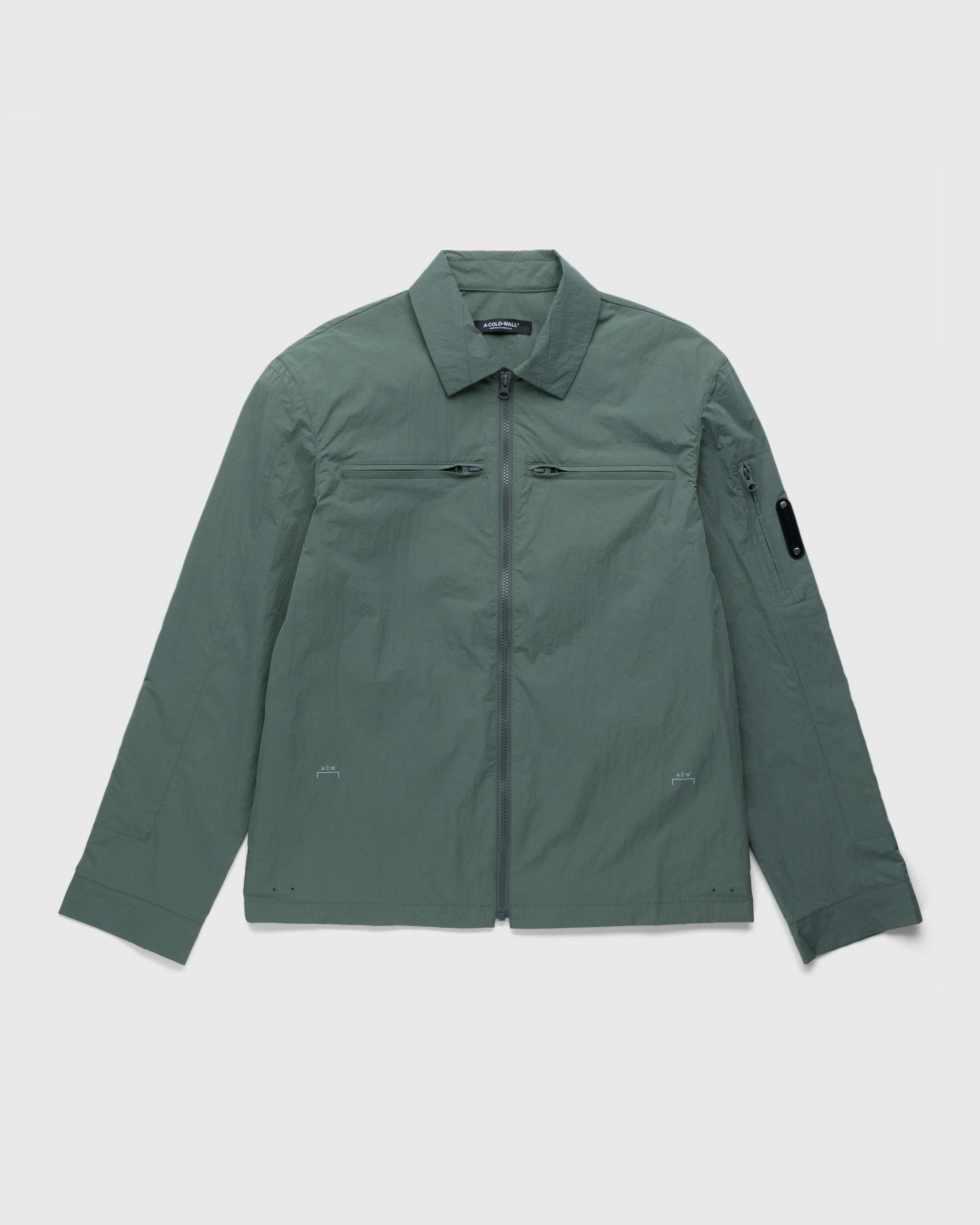 A-Cold-Wall* - Gaussian Overshirt Military Green - Clothing - Green - Image 1