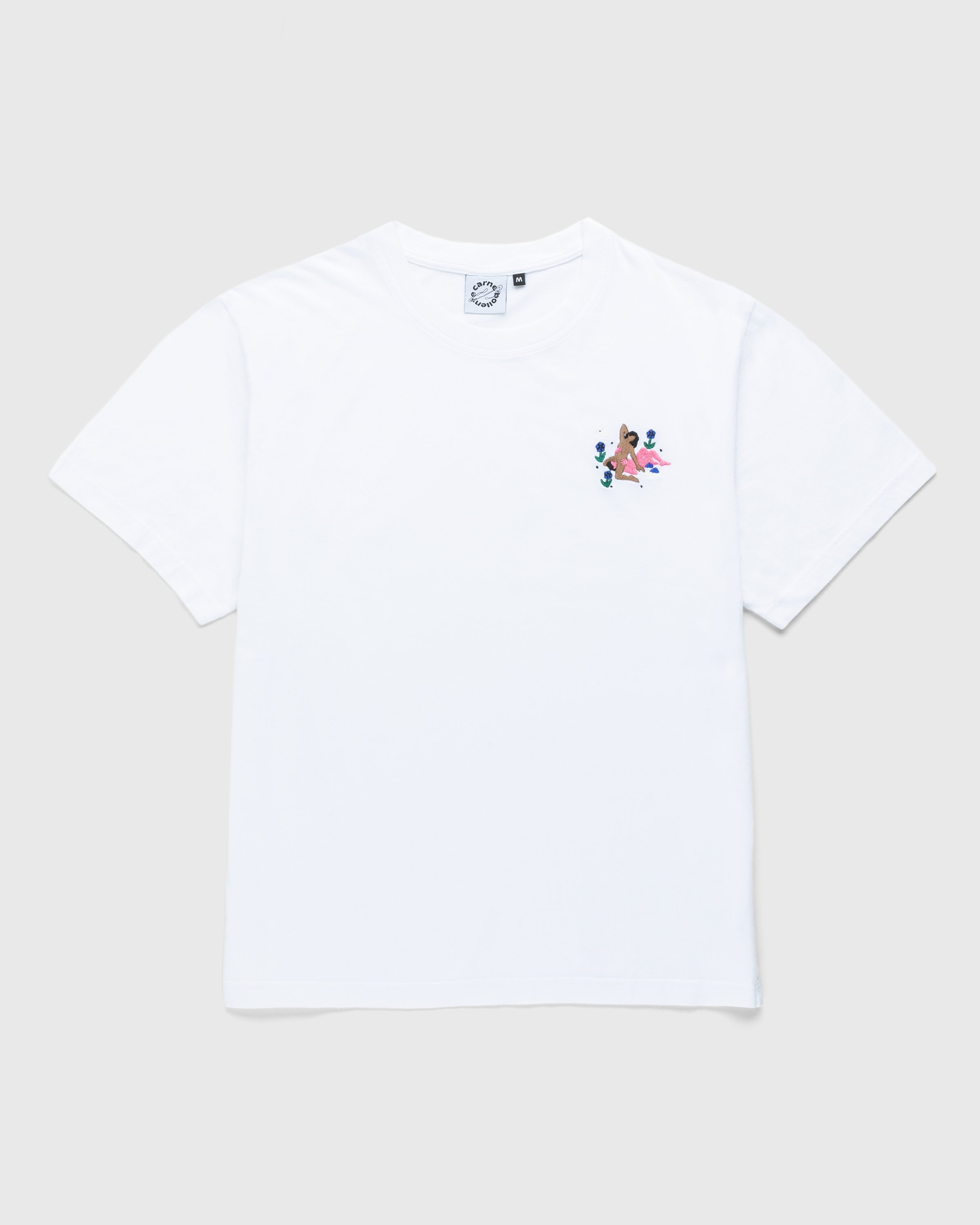 Carne Bollente - Pussy Peony T-Shirt White - Clothing - White - Image 1