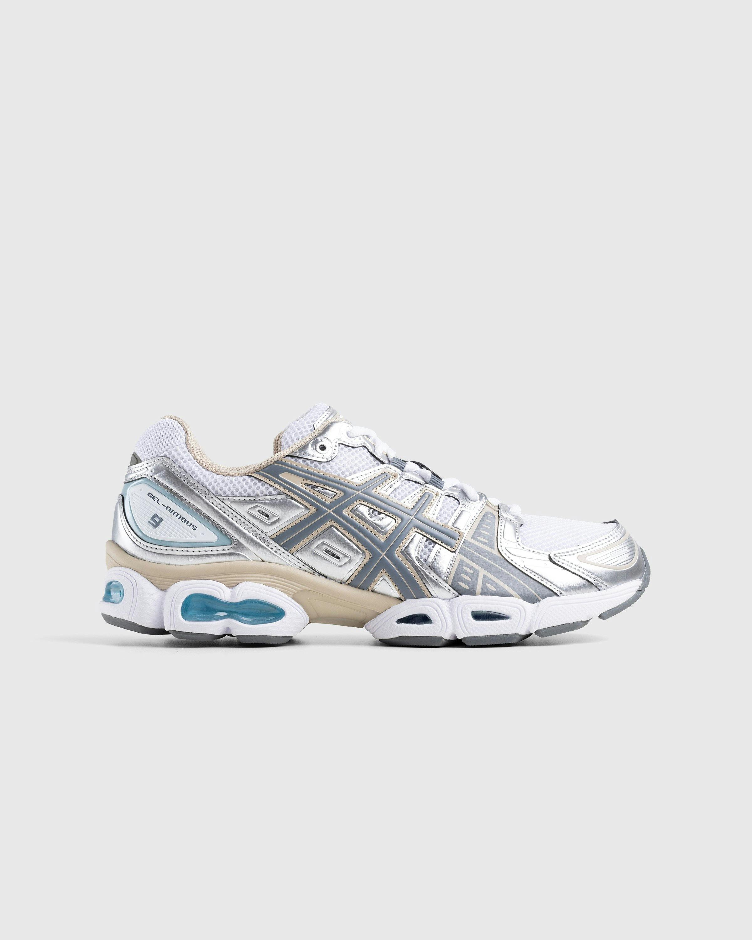 asics - Gel-Nimbus 9 White/Steel Grey - Footwear - White - Image 1