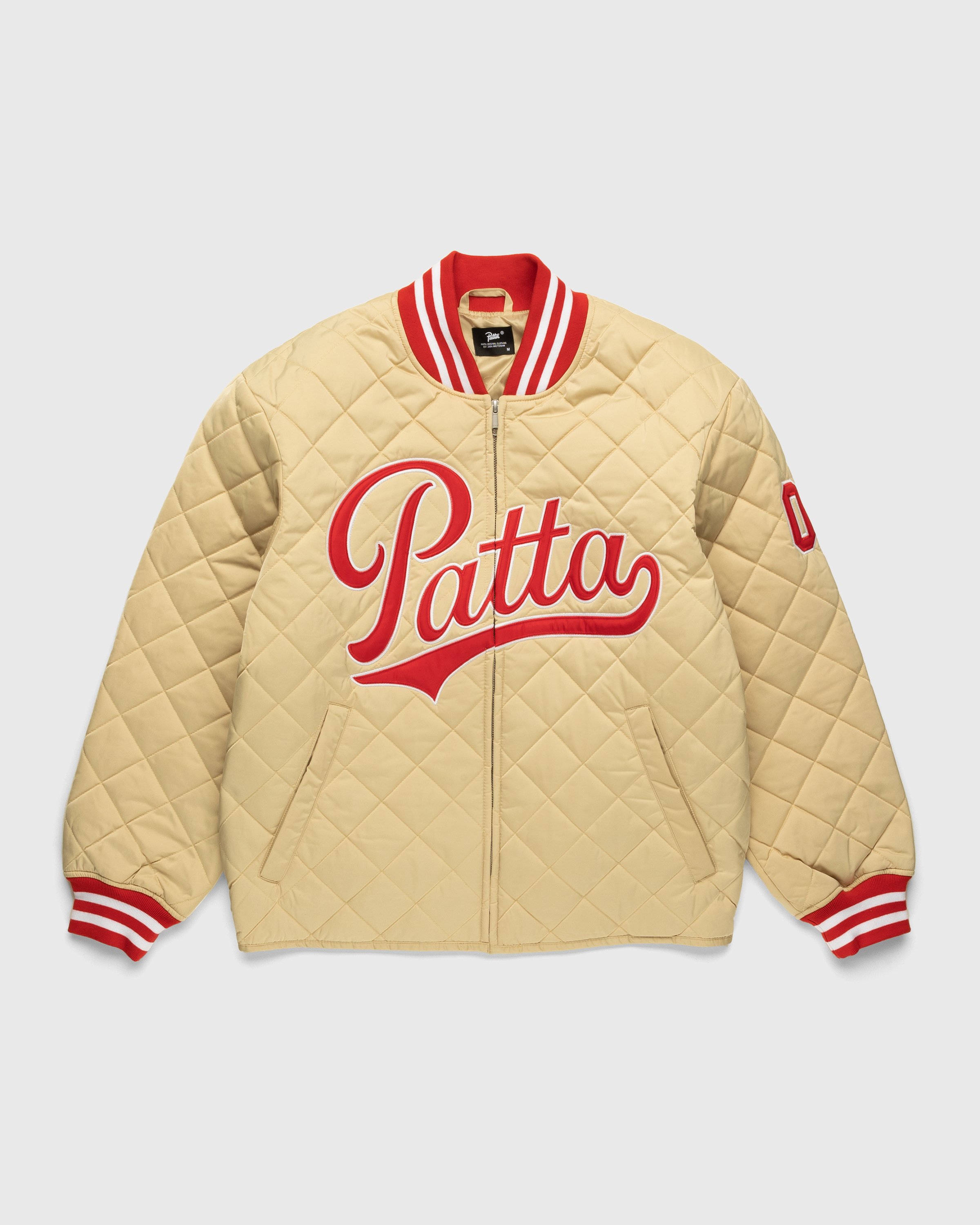 Patta - Diamond Quilted Sports Jacket Mojave Desert - Clothing - Brown - Image 1