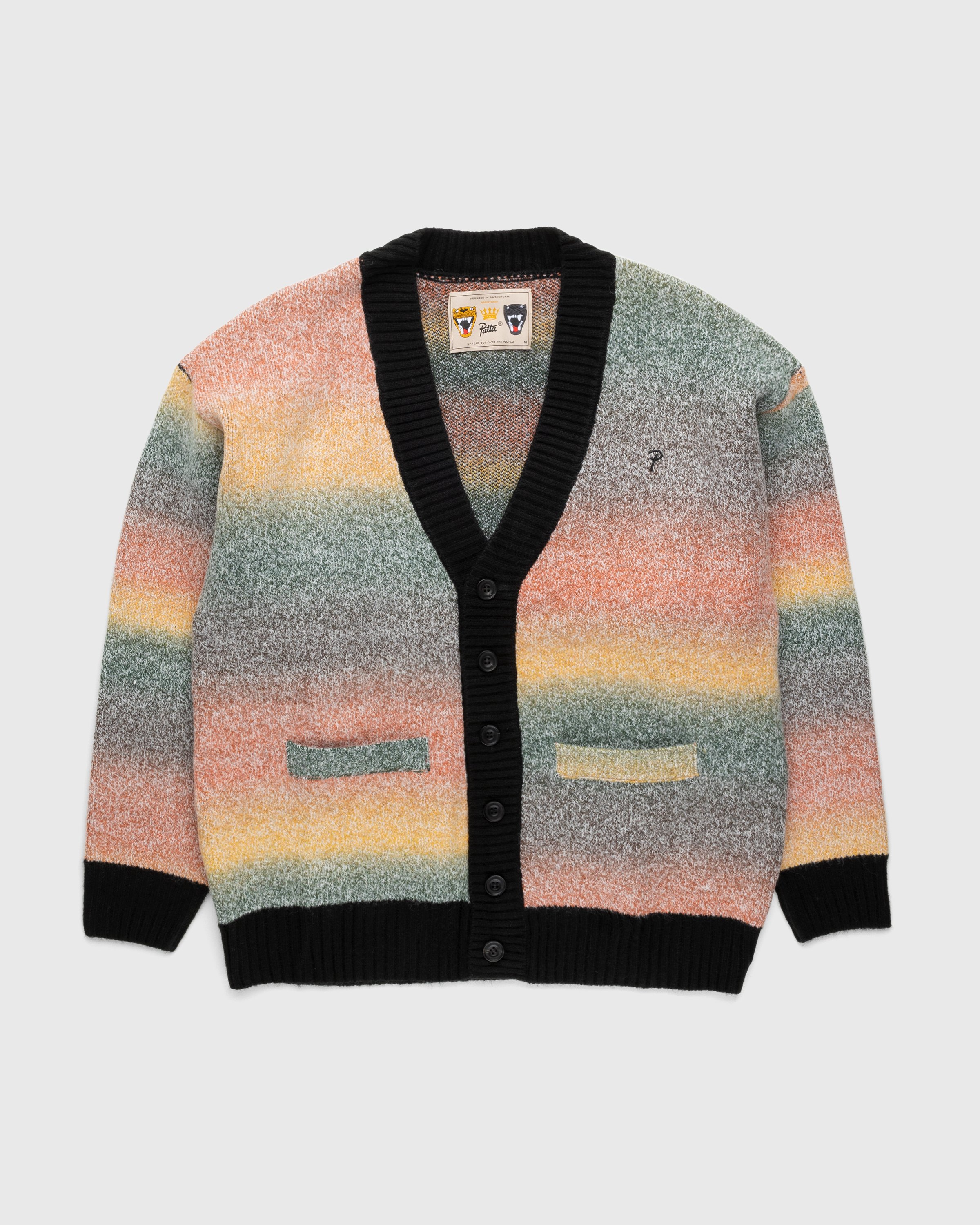 Patta - Space Dye Knitted Cardigan Multi - Clothing - Multi - Image 1