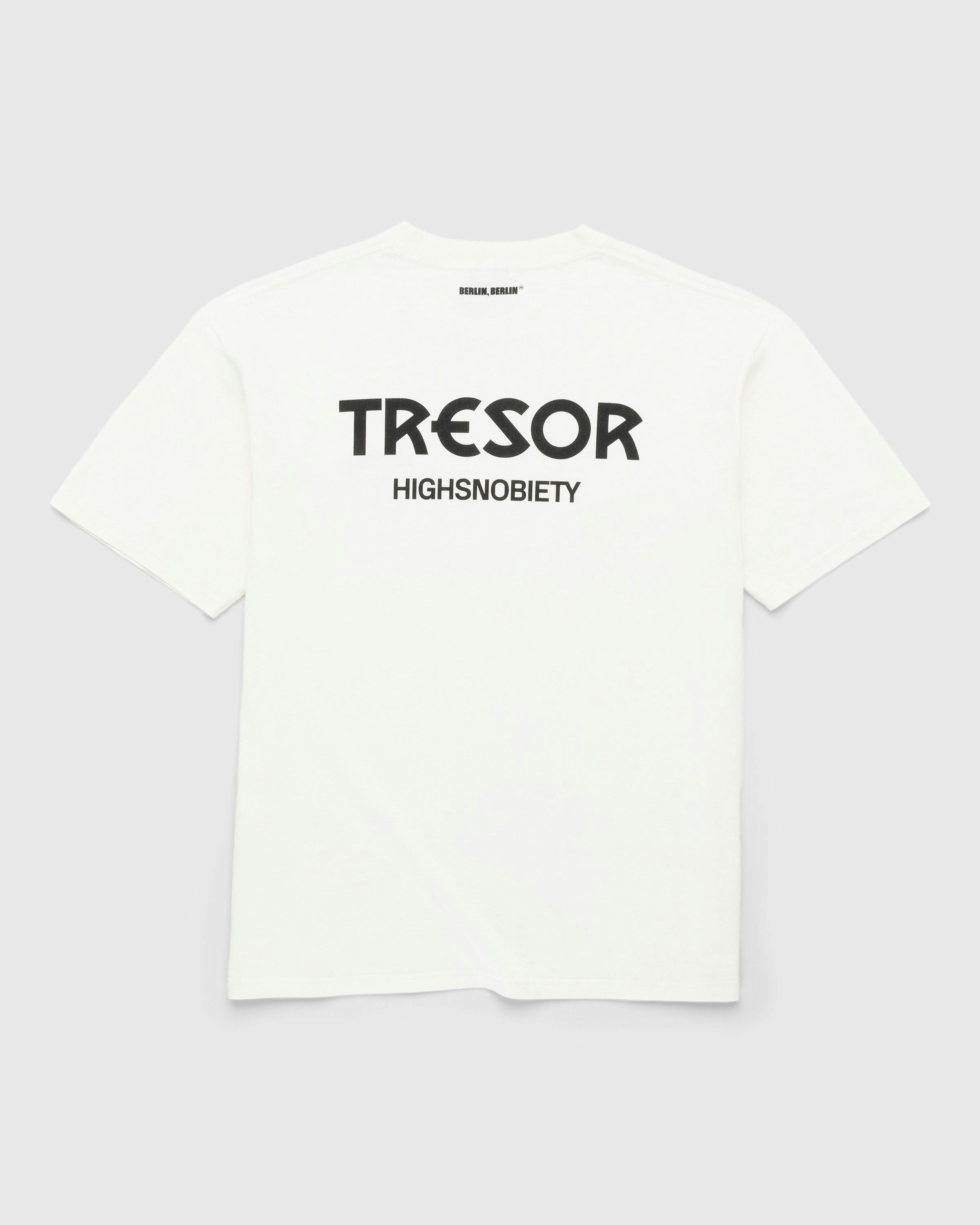 Tresor x Highsnobiety - BERLIN, BERLIN 3 T-Shirt White - Clothing - White - Image 1