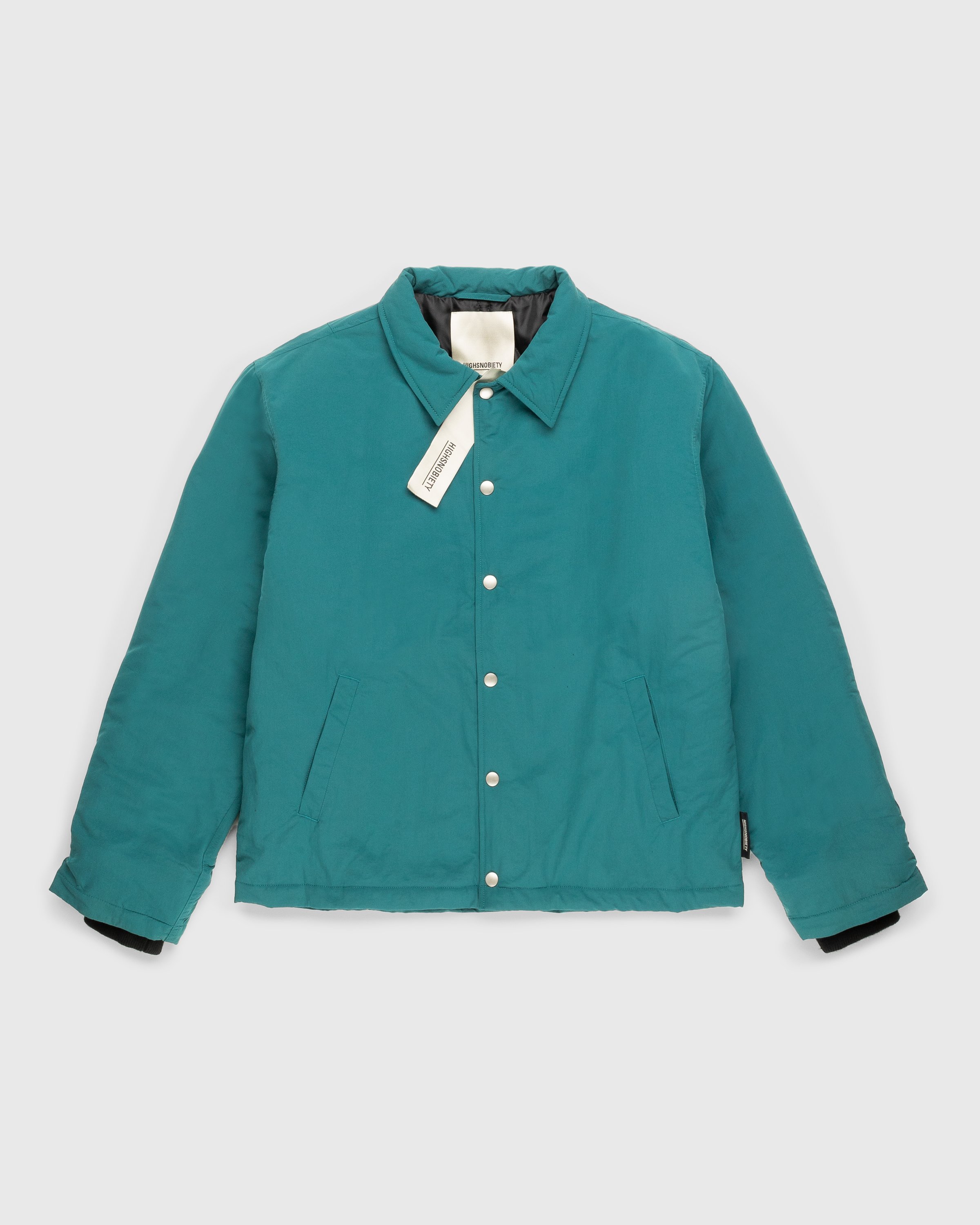 Highsnobiety - Insulated Coach Jacket Sea Green - Clothing - Green - Image 1
