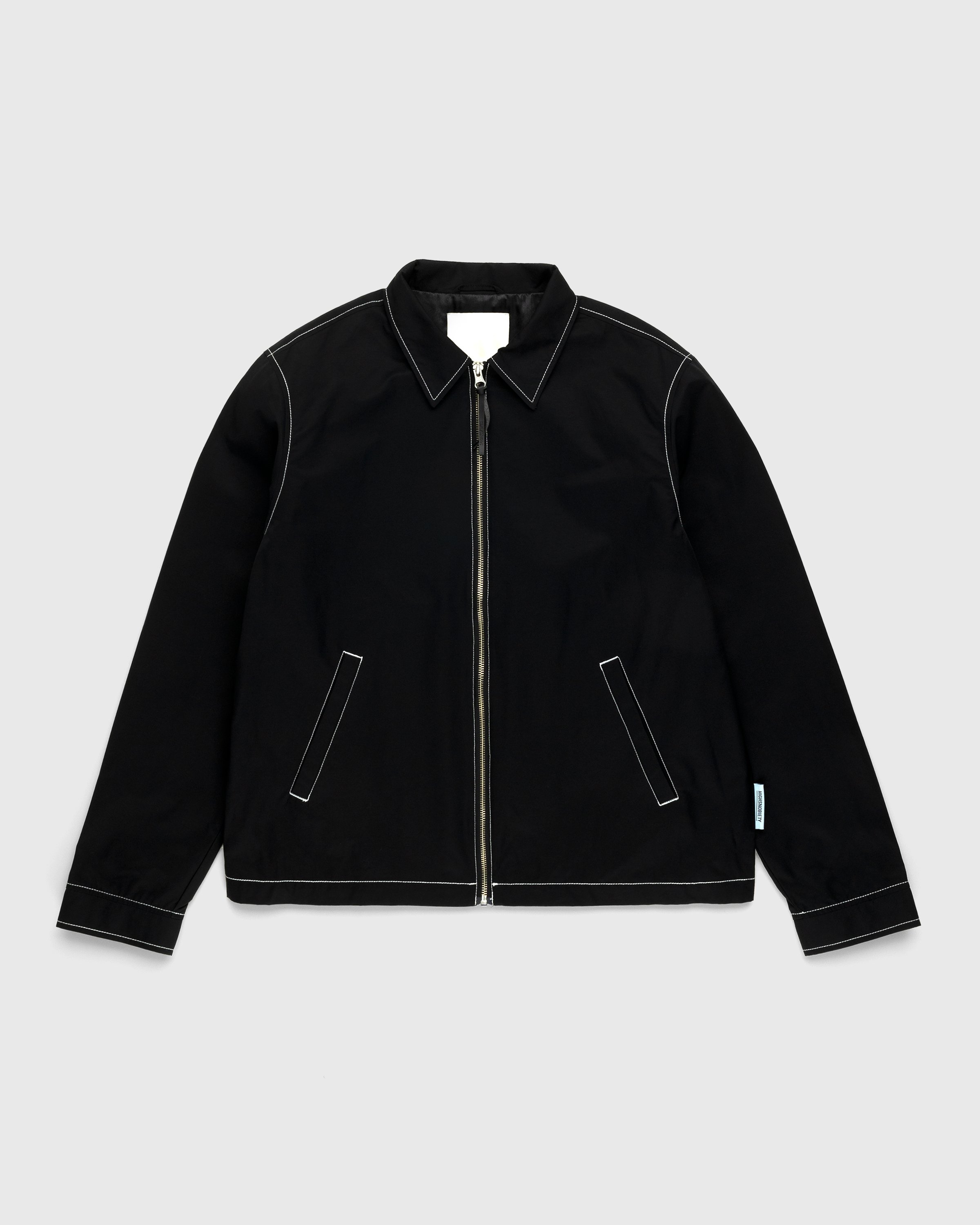 Highsnobiety - Brushed Nylon Jacket Black - Clothing - Black - Image 1