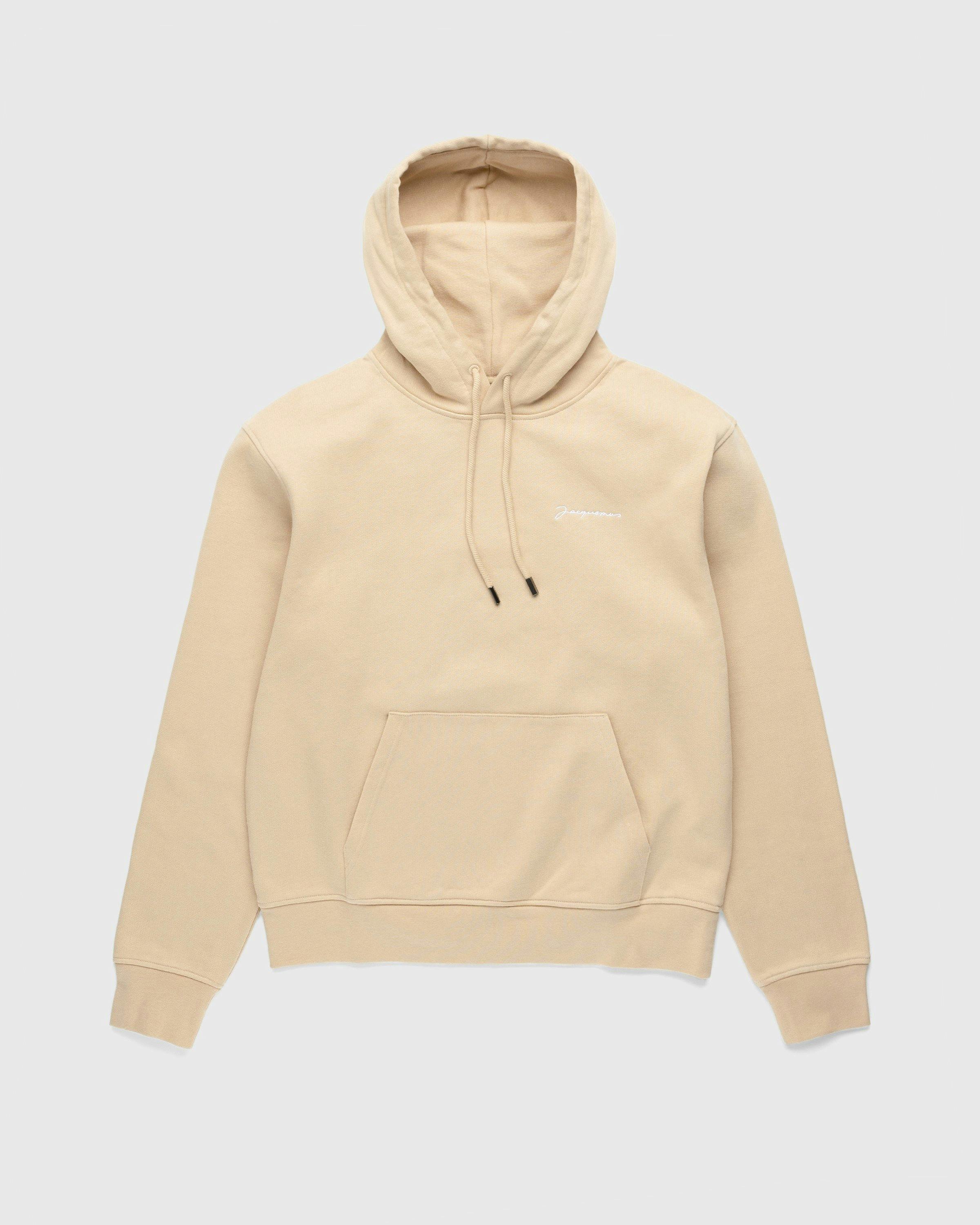 JACQUEMUS - Le Sweatshirt Brodé Beige - Clothing - Beige - Image 1