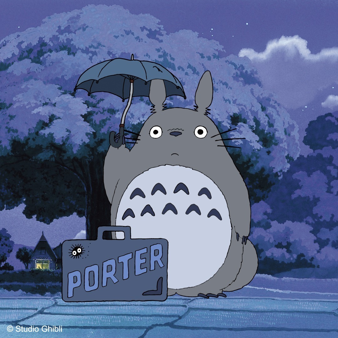 My Neighbor Totoro' & PORTER Drop Bag Collab & Cute Plush Toys