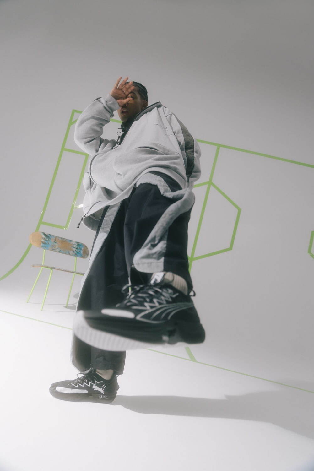 Anrealage's PUMA Collab: Spherical Clothes, Transforming Sneakers