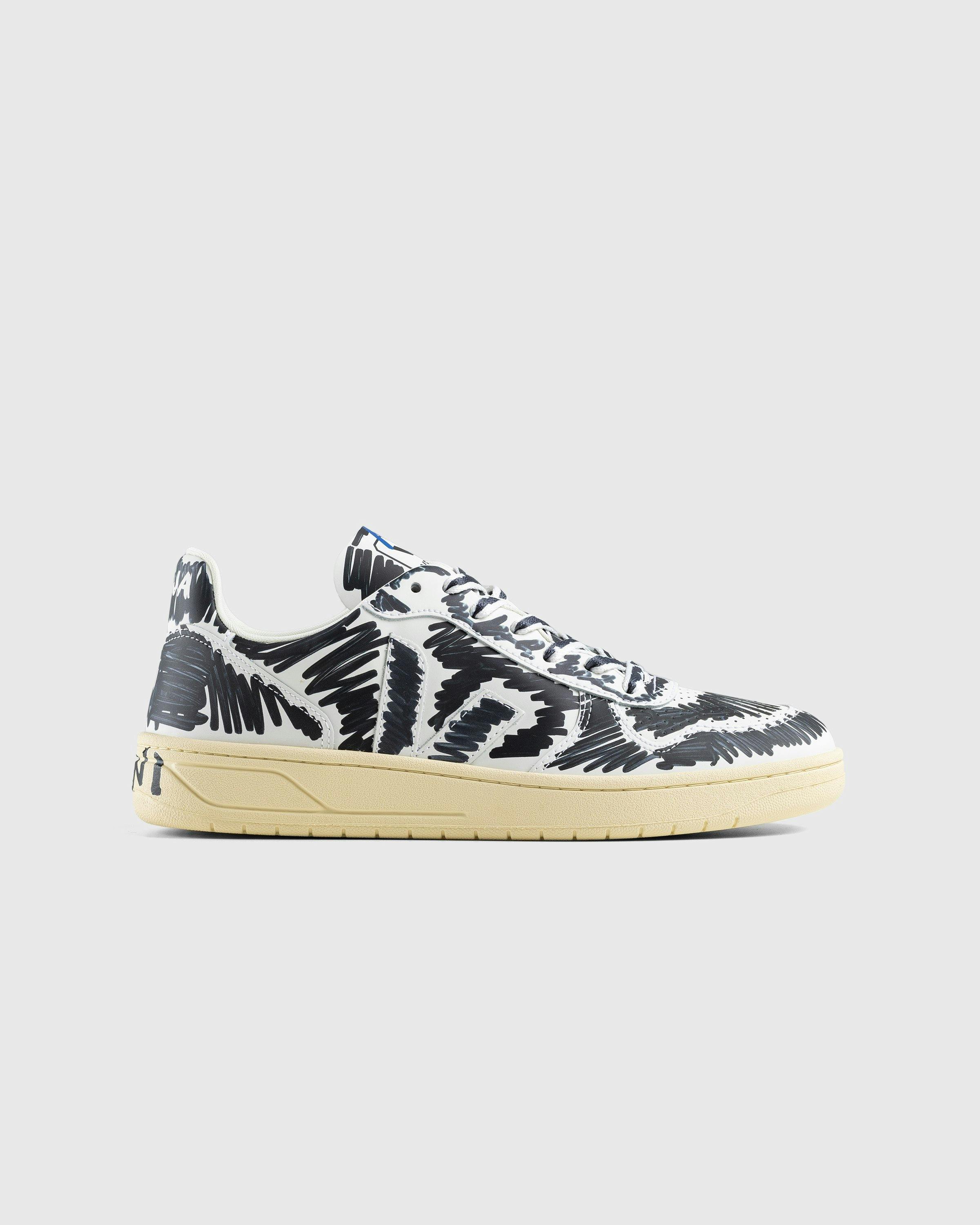 VEJA x Marni - V-10 Leather Black - Footwear - Black - Image 1