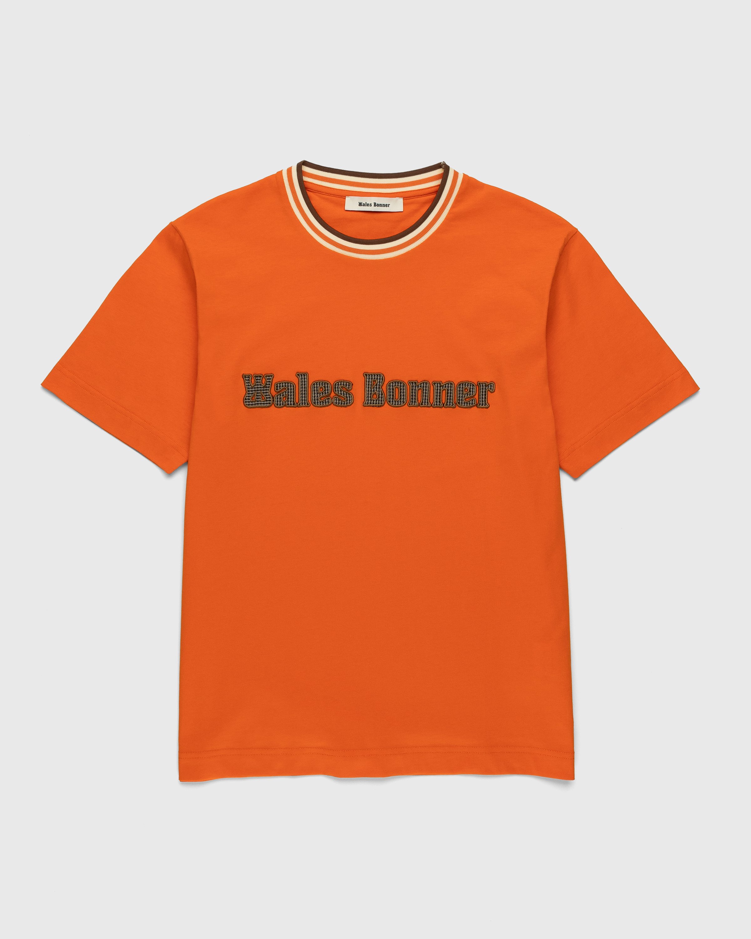 Wales Bonner - Original T-Shirt Orange - Clothing - Orange - Image 1