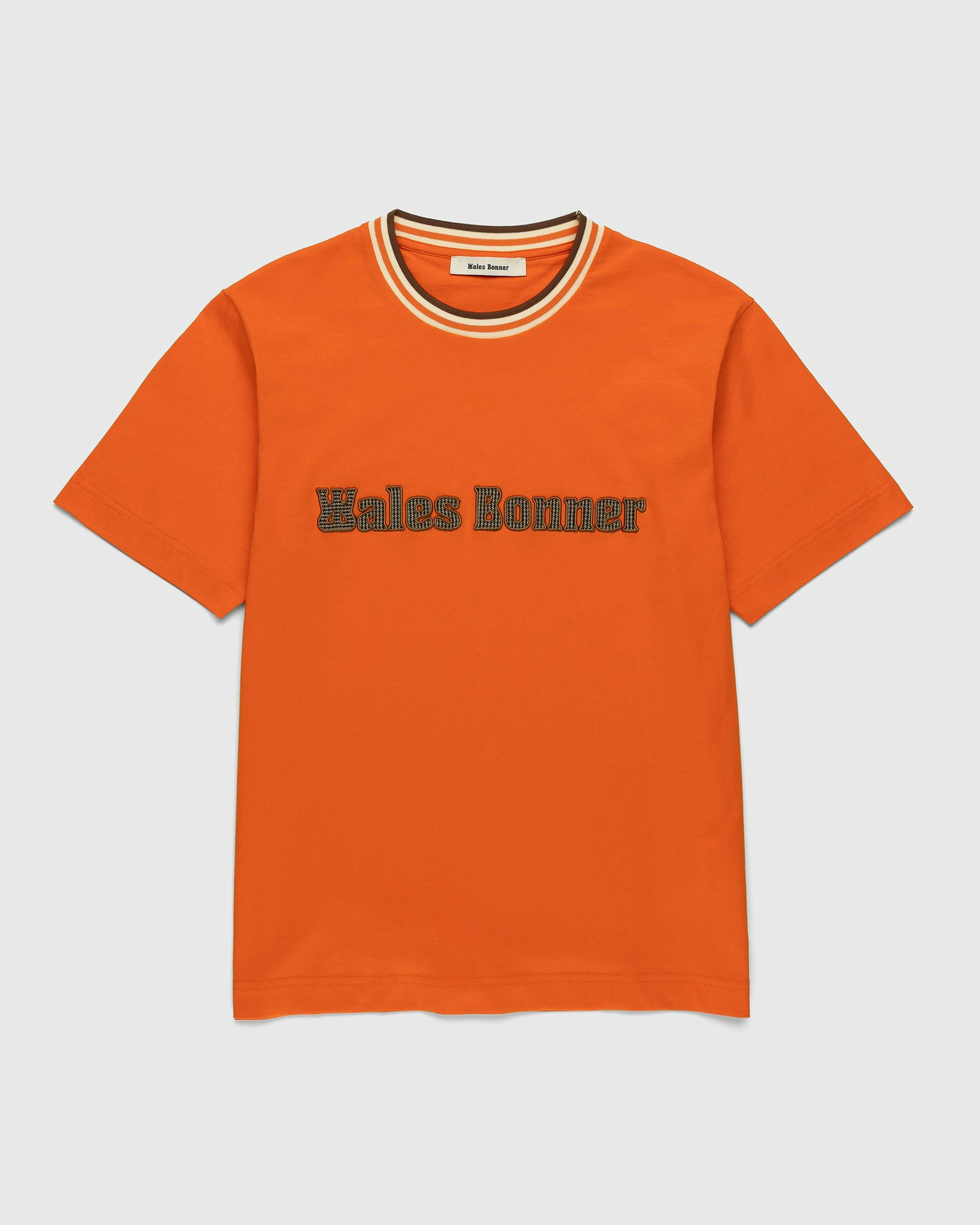 Wales Bonner - Original T-Shirt Orange - Clothing - Orange - Image 1
