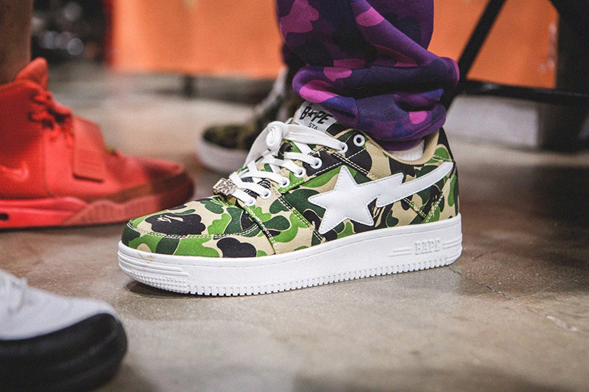 bape bapesta main A Bathing Ape bape sta