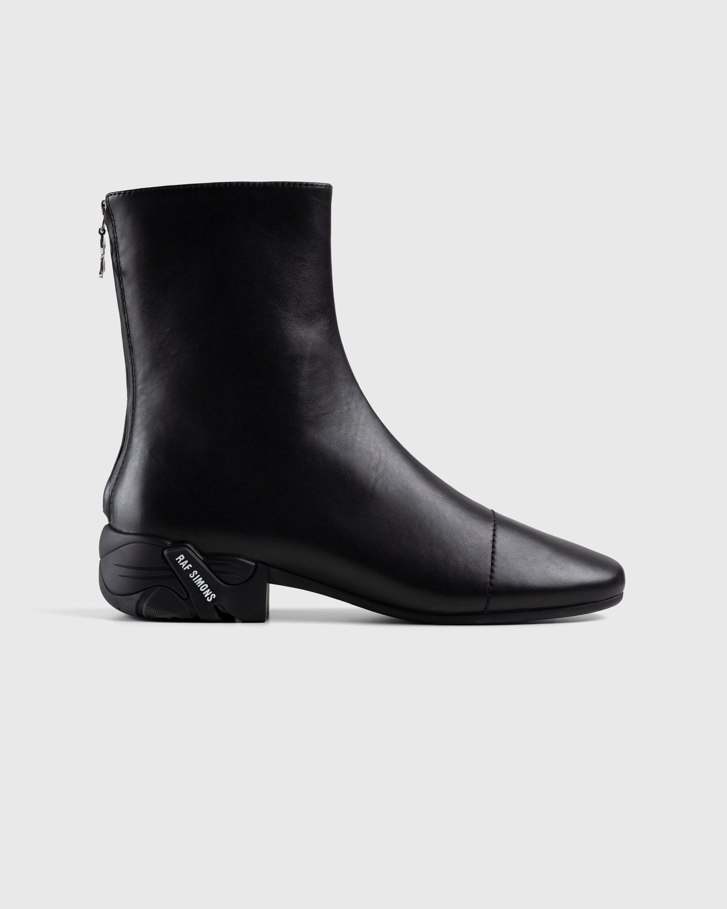 Raf Simons - Solaris High Leather Boot Black - Footwear - Black - Image 1