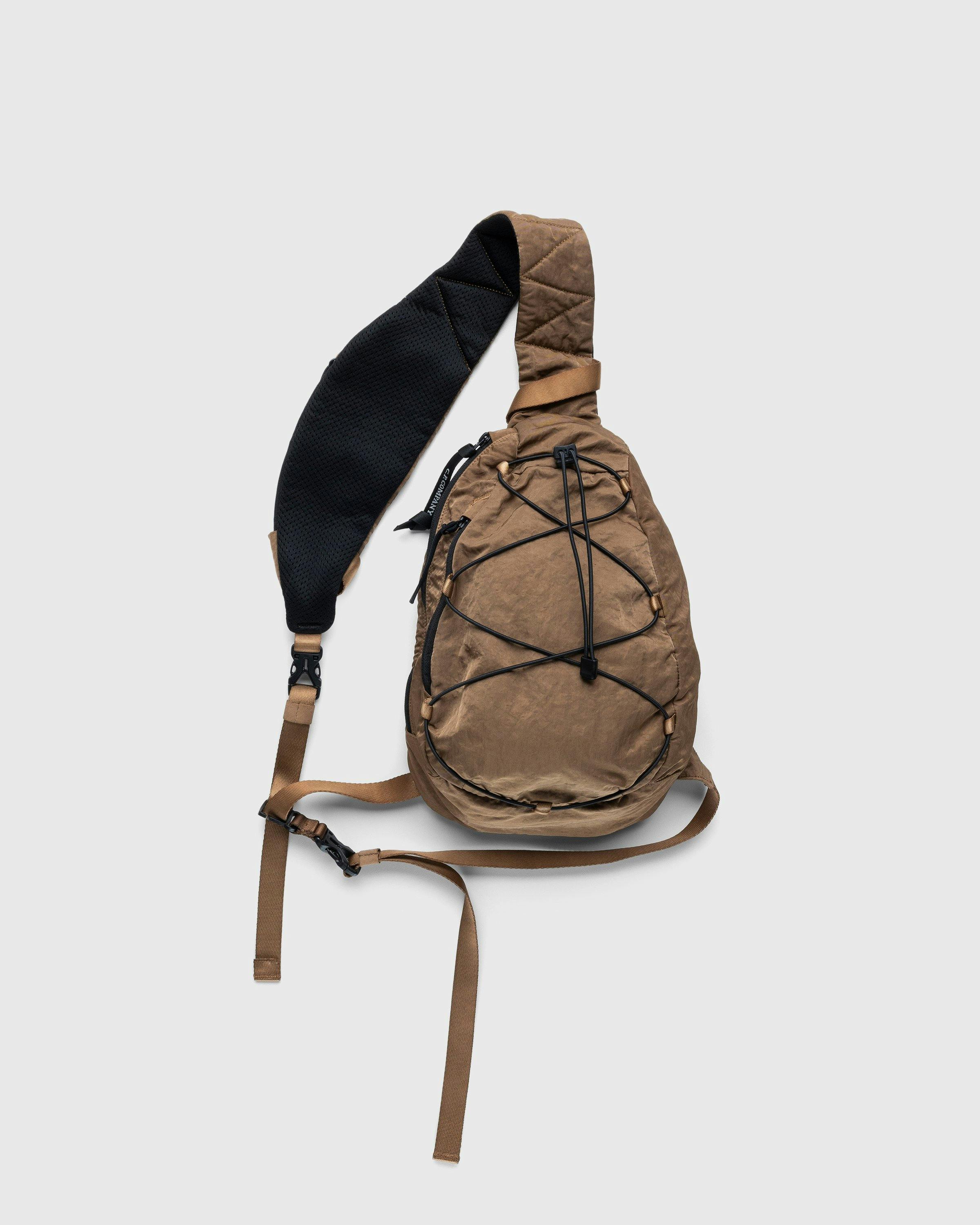 C.P. Company - Nylon B Crossbody Rucksack Brown - Accessories - Brown - Image 1