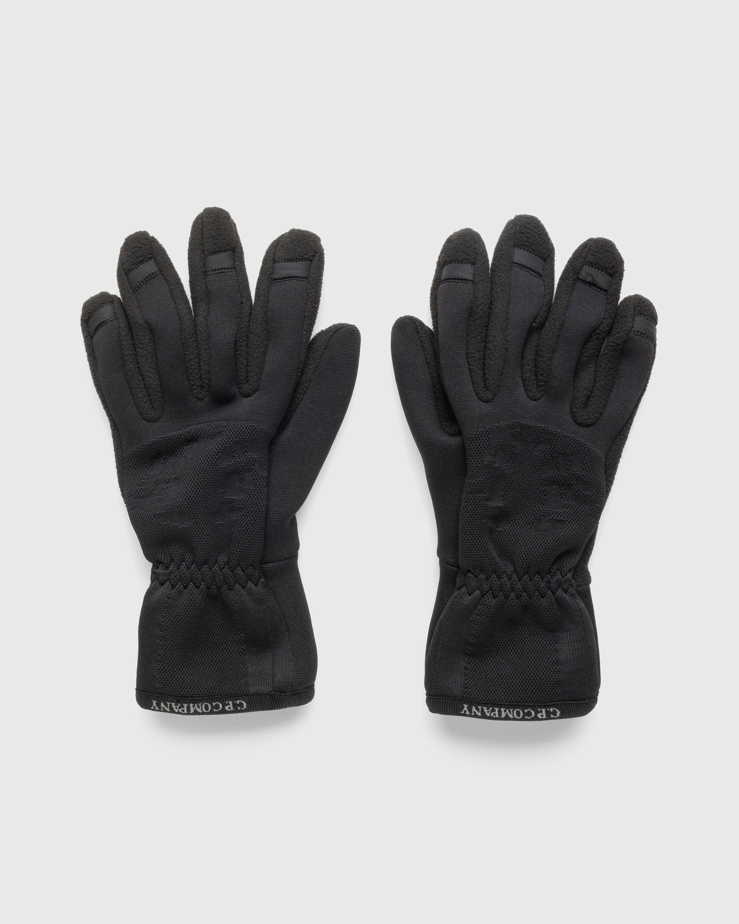C.P. Company - Seamless Gloves Black - Accessories - Black - Image 1