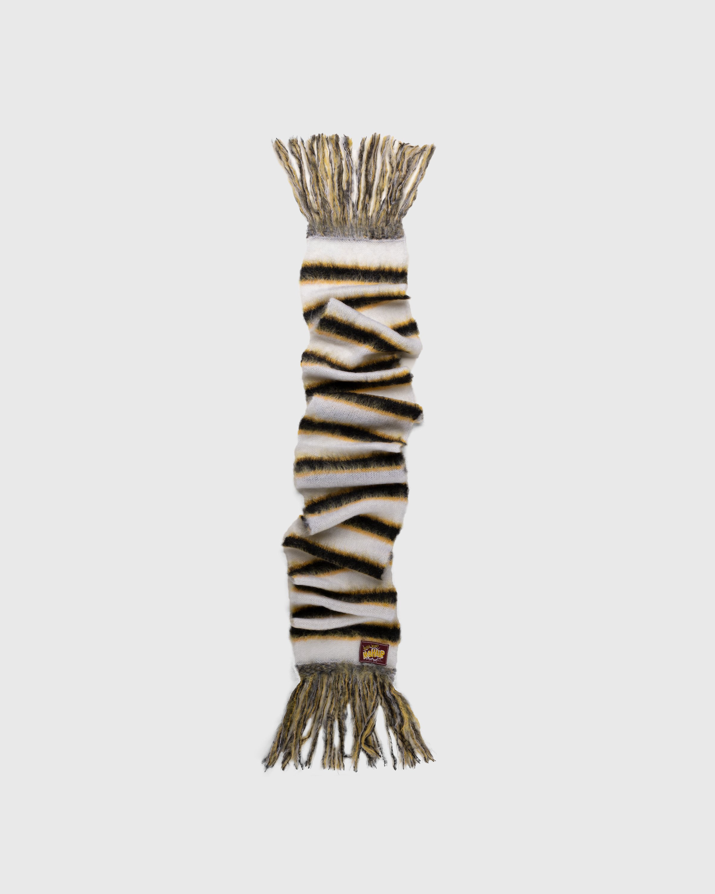 Marni - Striped Mohair Scarf Multi - Accessories - Multi - Image 1