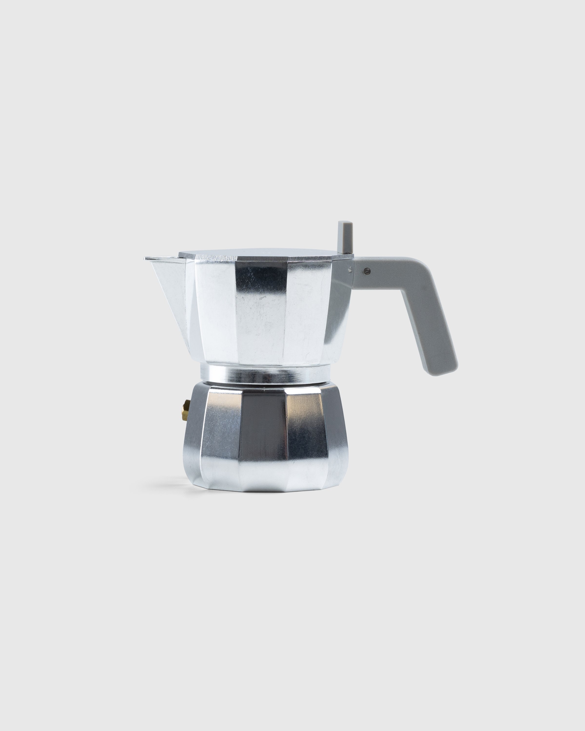 ALESSI - David Chipperfield Moka Maker (1 Cup) - Lifestyle - Silver - Image 1