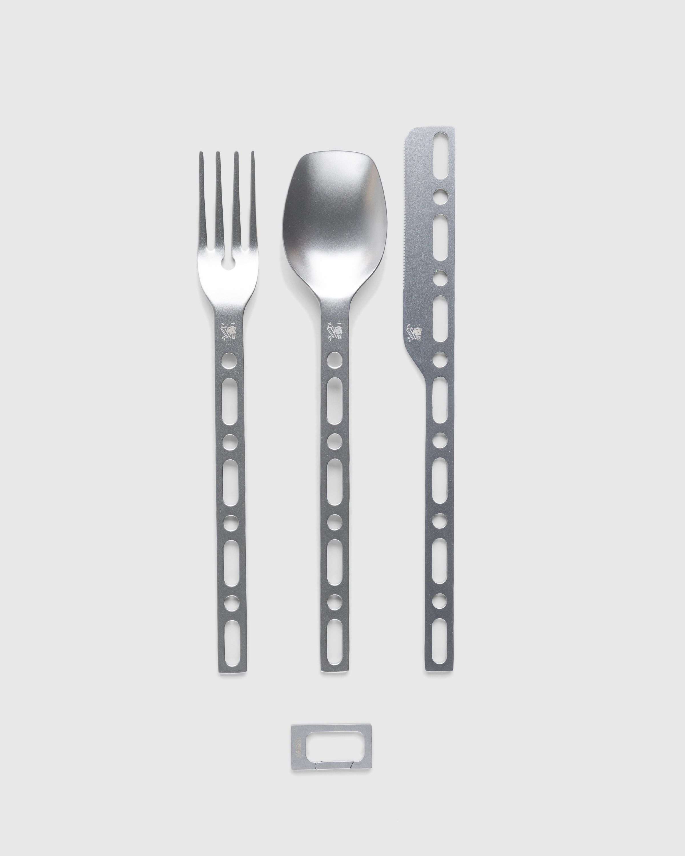 ALESSI x VIRGIL ABLOH - VA01 Cutlery Set - Lifestyle - Silver - Image 1