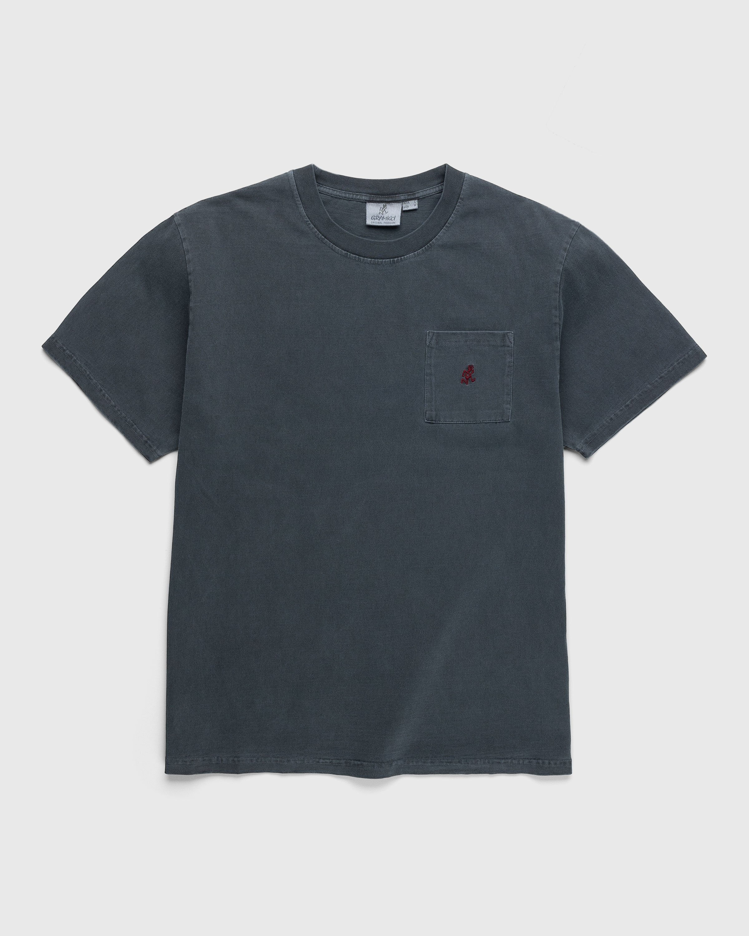 Gramicci - One Point Tee Grey Pigment - Clothing - Grey - Image 1