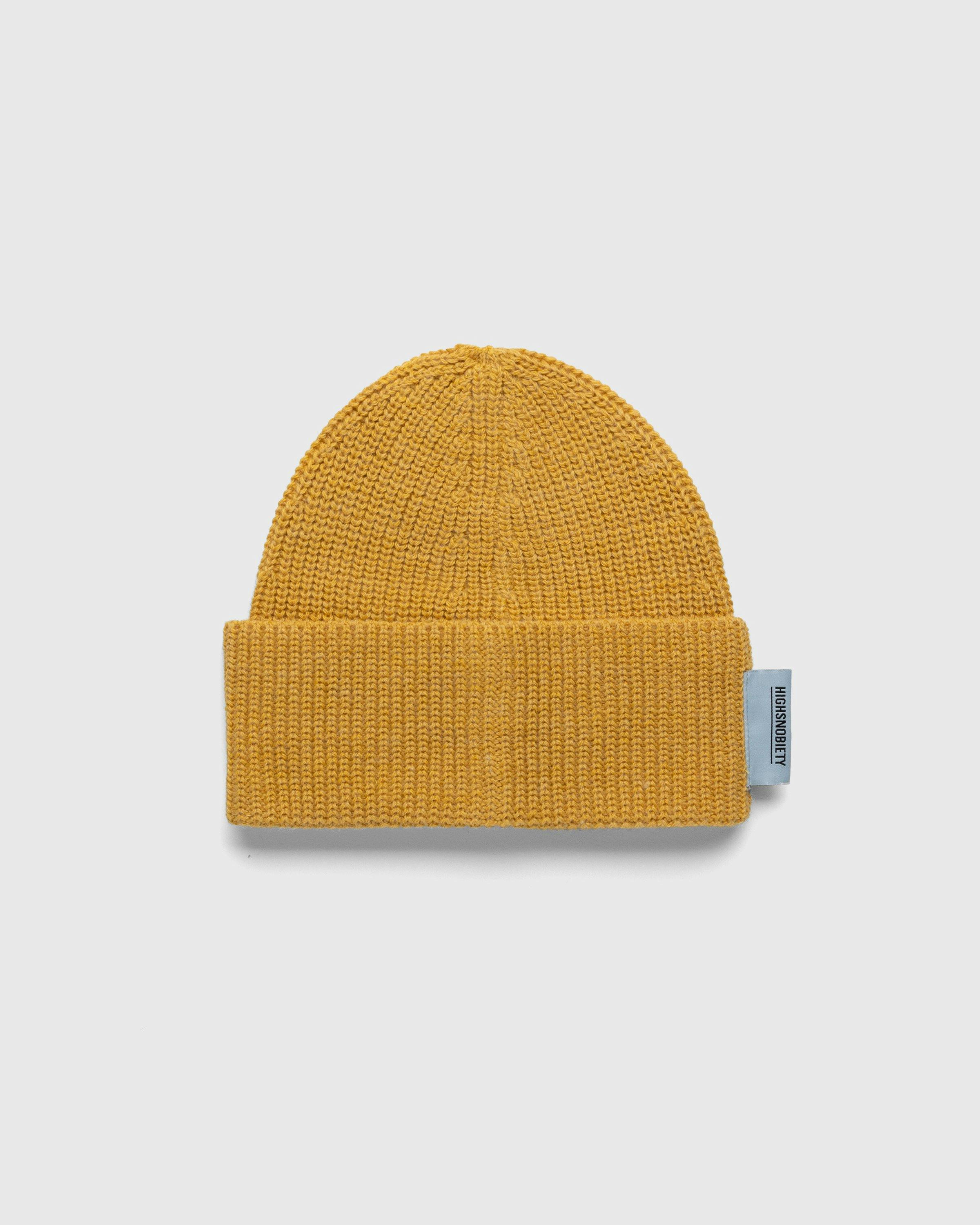 Highsnobiety - Knitted Beanie Orange - Accessories - Orange - Image 1