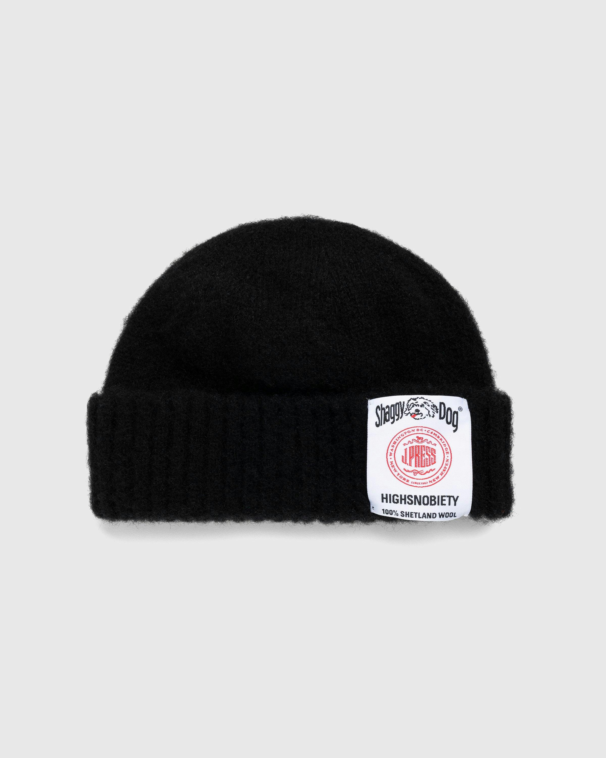 J. Press x Highsnobiety - Shaggy Dog Knit Beanie Black - Accessories - Black - Image 1