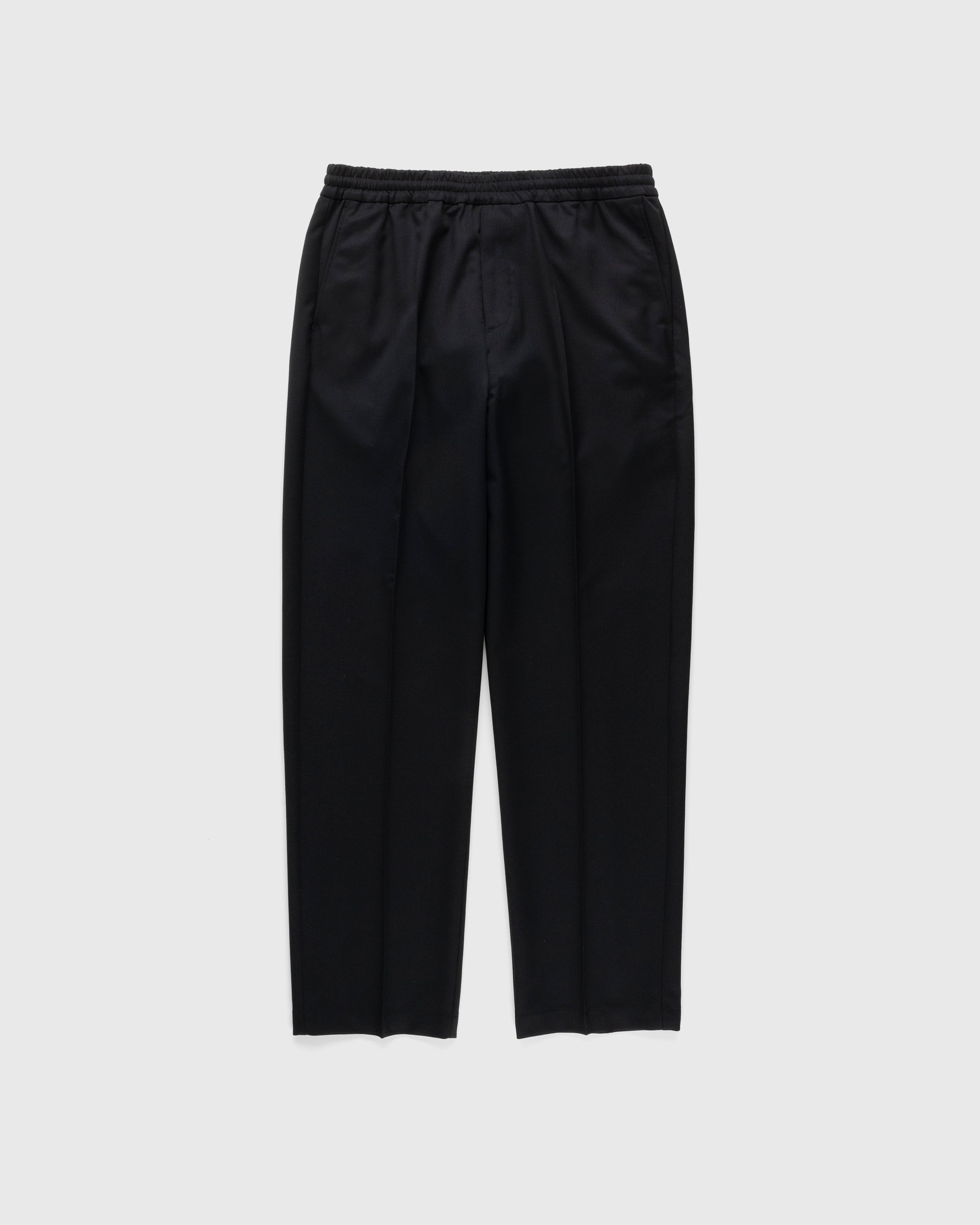 Highsnobiety - Wool Blend Elastic Pants Black - Clothing - Black - Image 1
