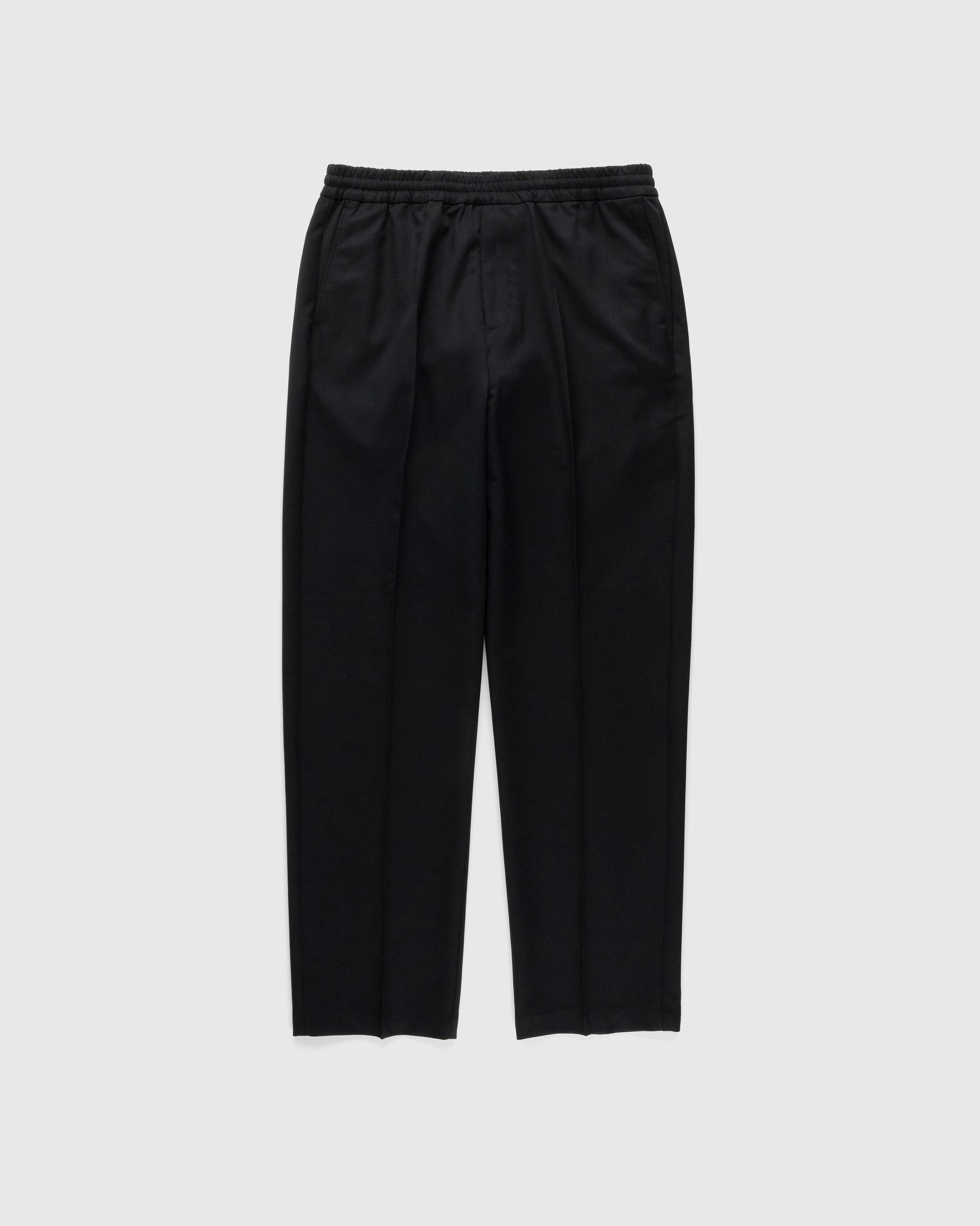 Highsnobiety - Wool Blend Elastic Pants Black - Clothing - Black - Image 1