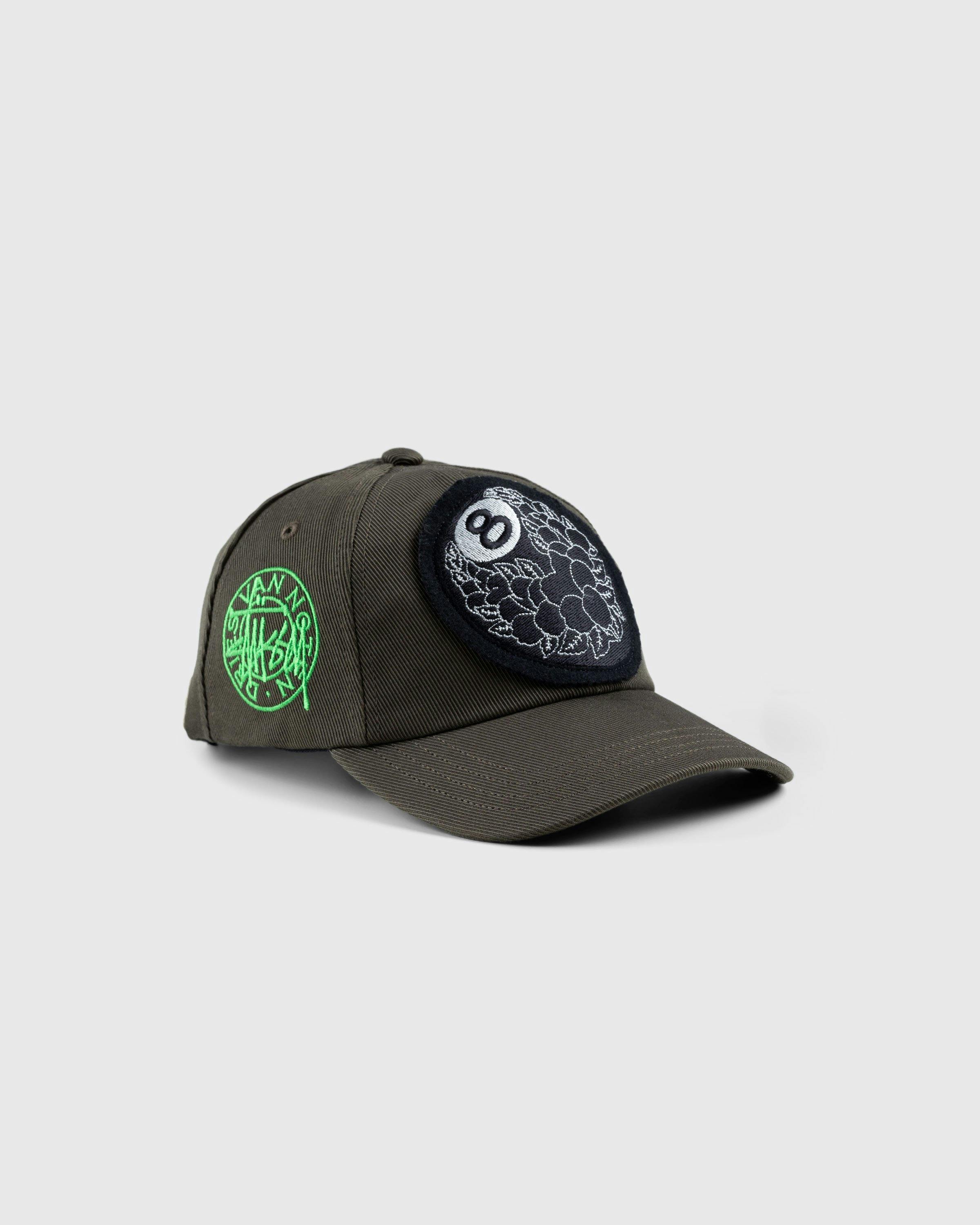 Stüssy x Dries van Noten - 8 Ball Patch Cap - Accessories - Green - Image 1