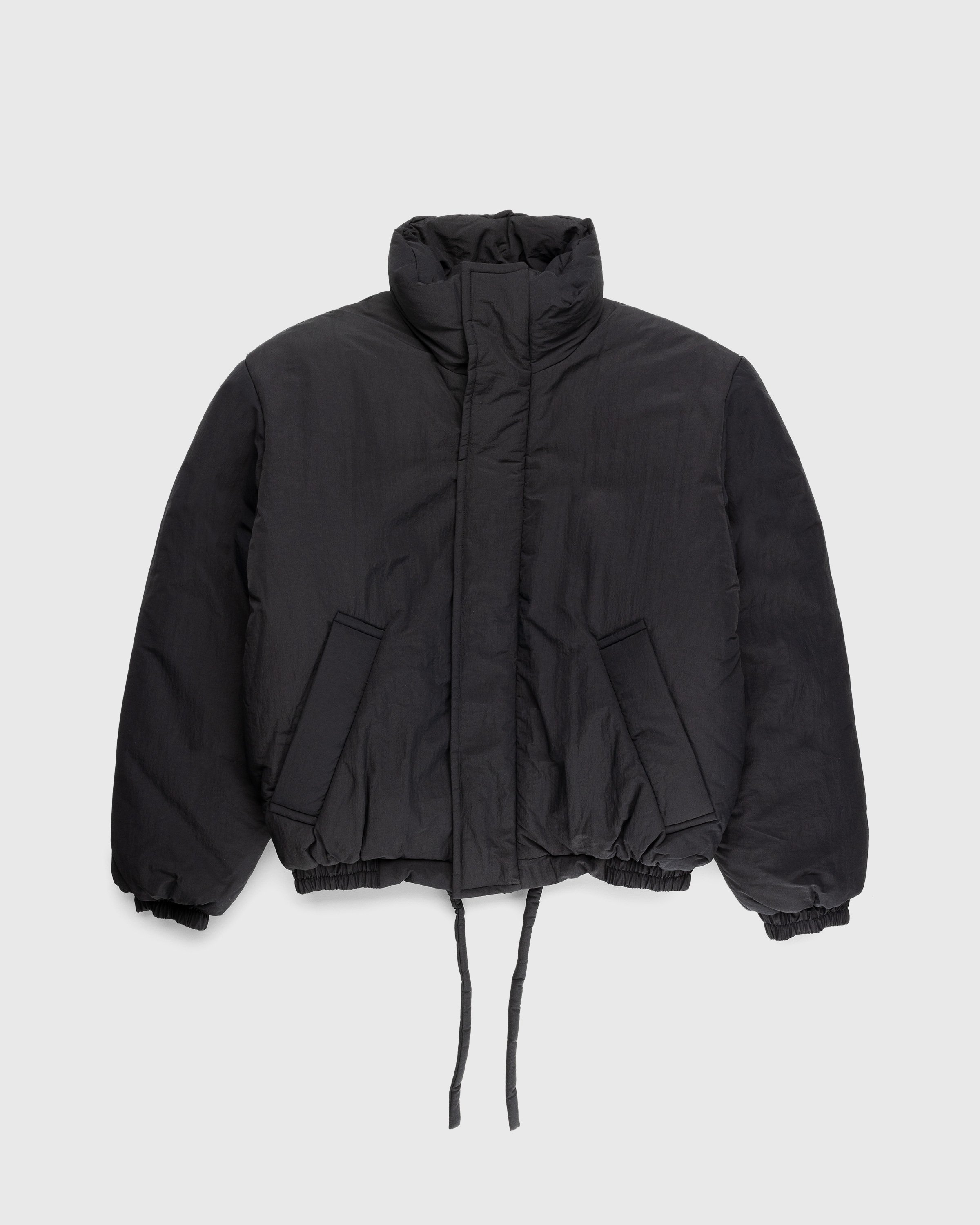 Acne Studios - Padded Nylon Jacket Black - Clothing - Black - Image 1