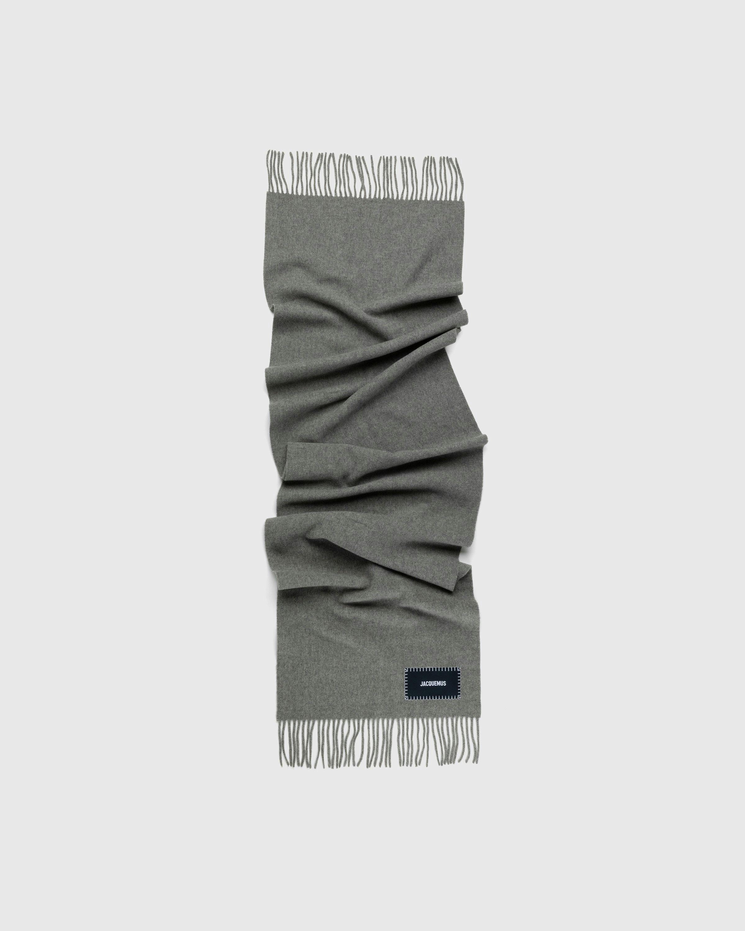 JACQUEMUS - L'Echarpe - Accessories - Grey - Image 1