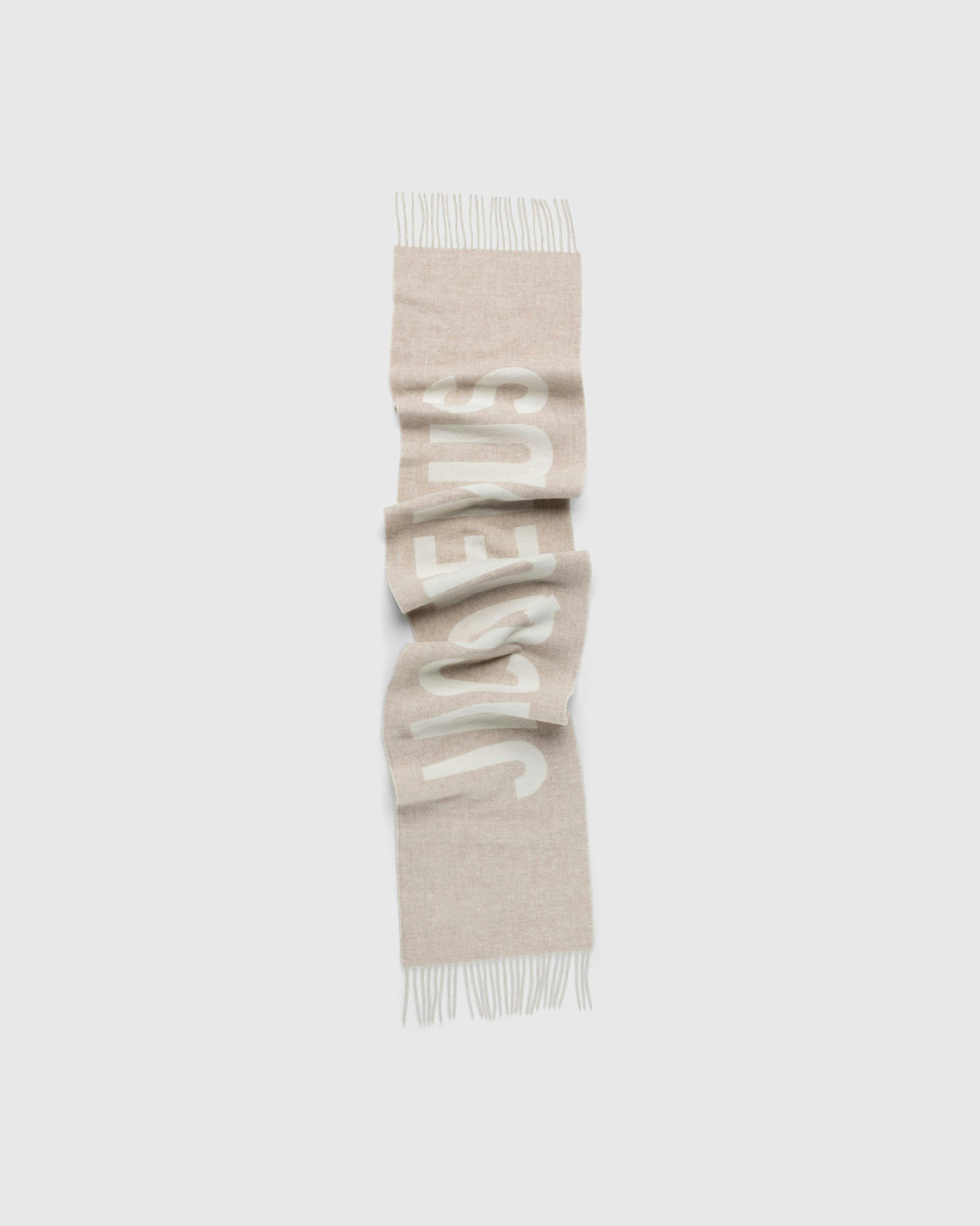 JACQUEMUS - L'Echarpe Jacquemus - Accessories - Beige - Image 1