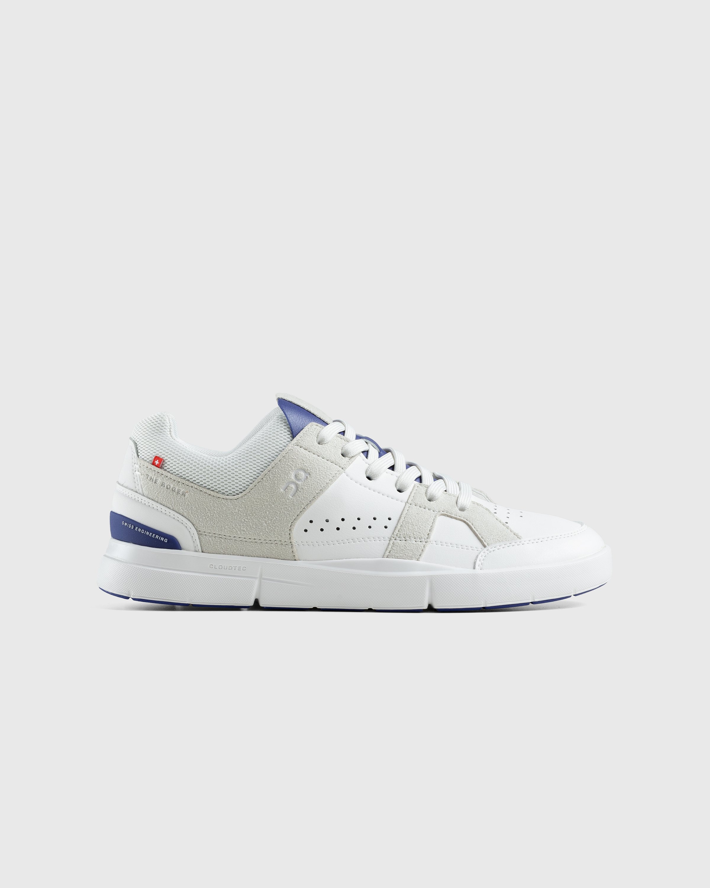 On - THE ROGER Clubhouse White/Indigo - Footwear - White - Image 1