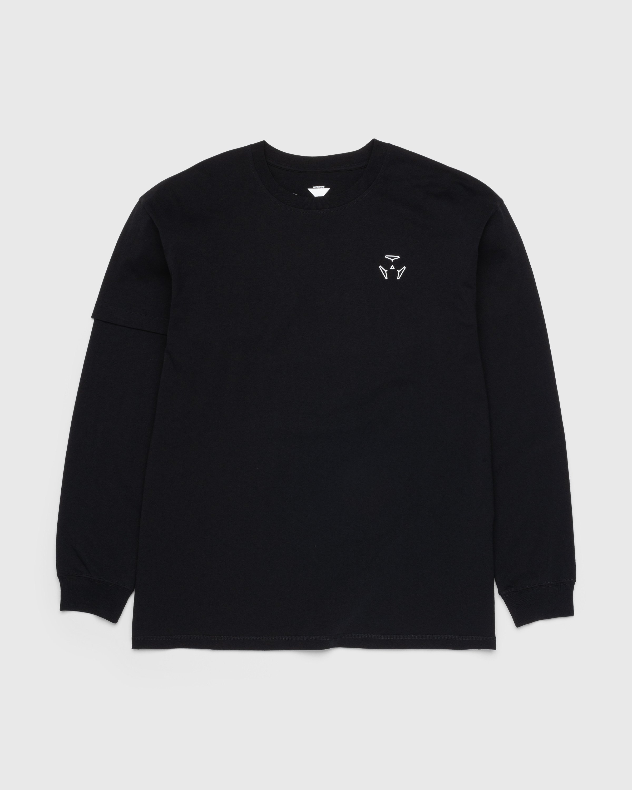 ACRONYM - S29-PR-A Organic Cotton Longsleeve T-Shirt Black - Clothing - Black - Image 1