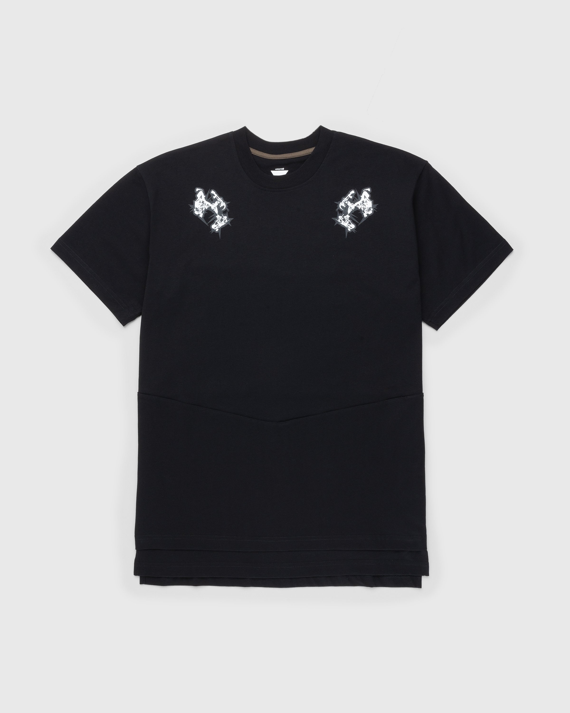 ACRONYM - S28-PR-B Organic Cotton T-Shirt Black - Clothing - Black - Image 1