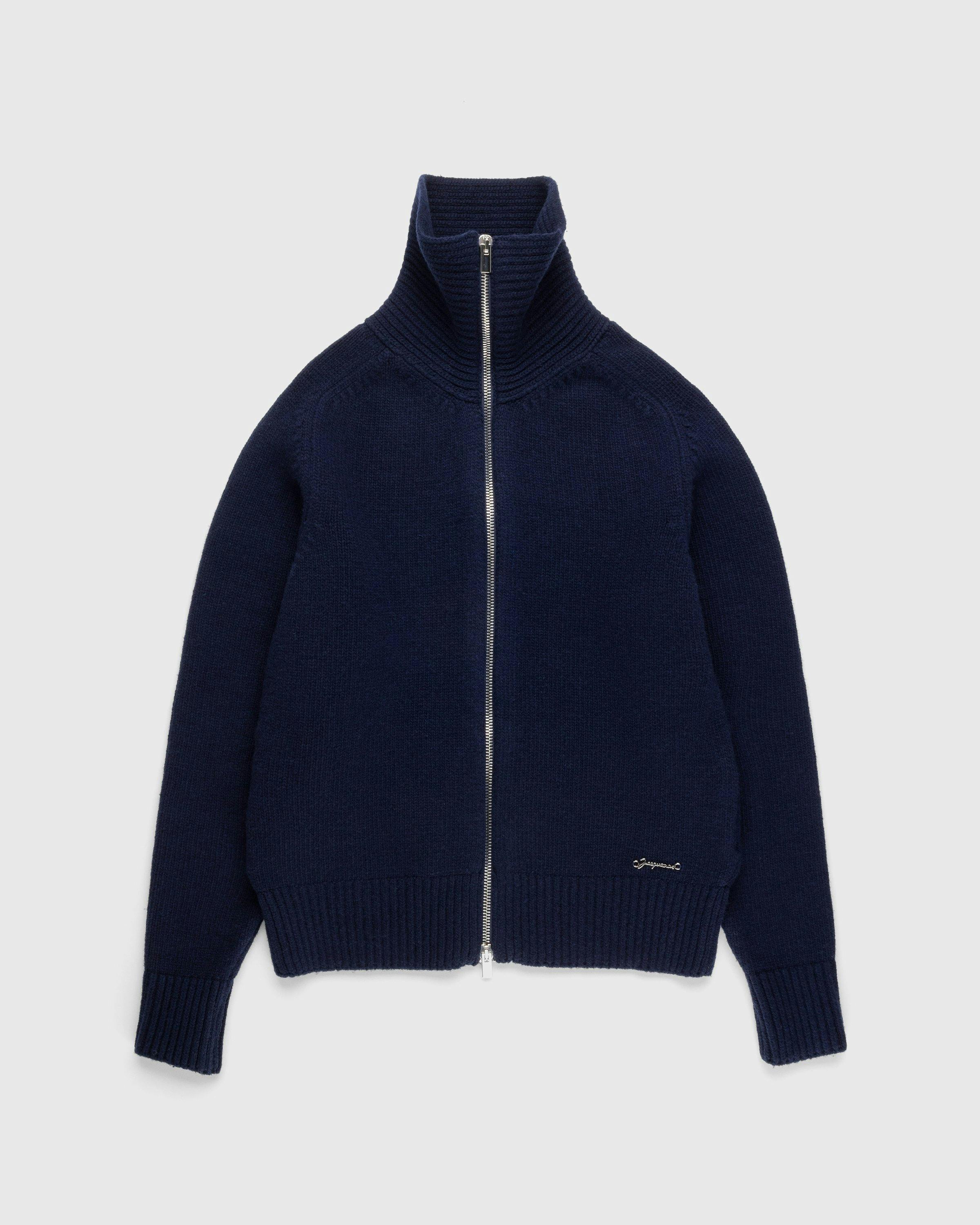 JACQUEMUS - Le Cardigan Meunier - Clothing - Blue - Image 1