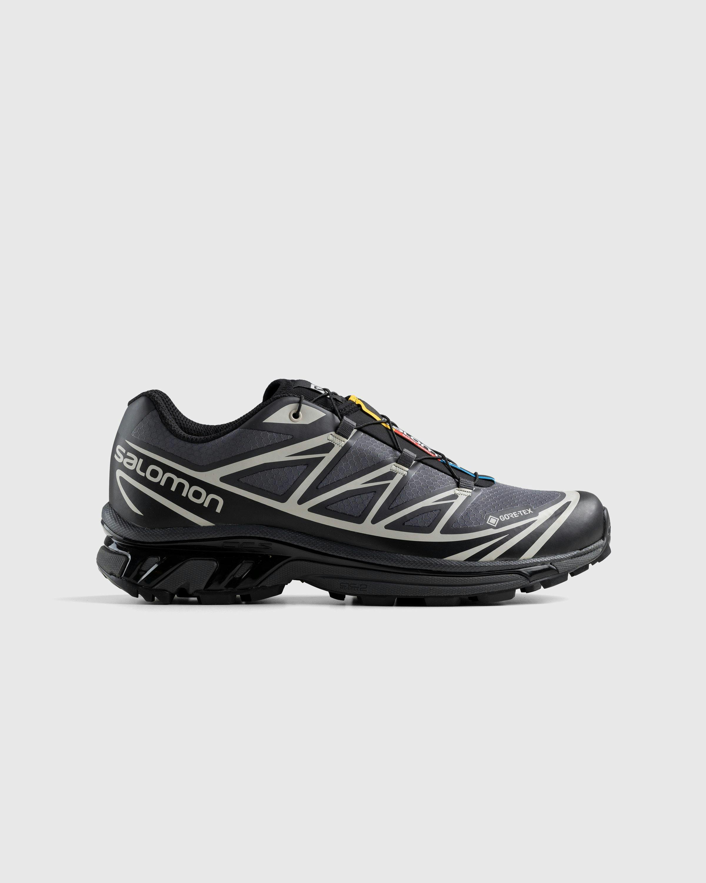 Salomon - XT-6 GTX Black/Ebony/Lunar Rock - Footwear - Black - Image 1