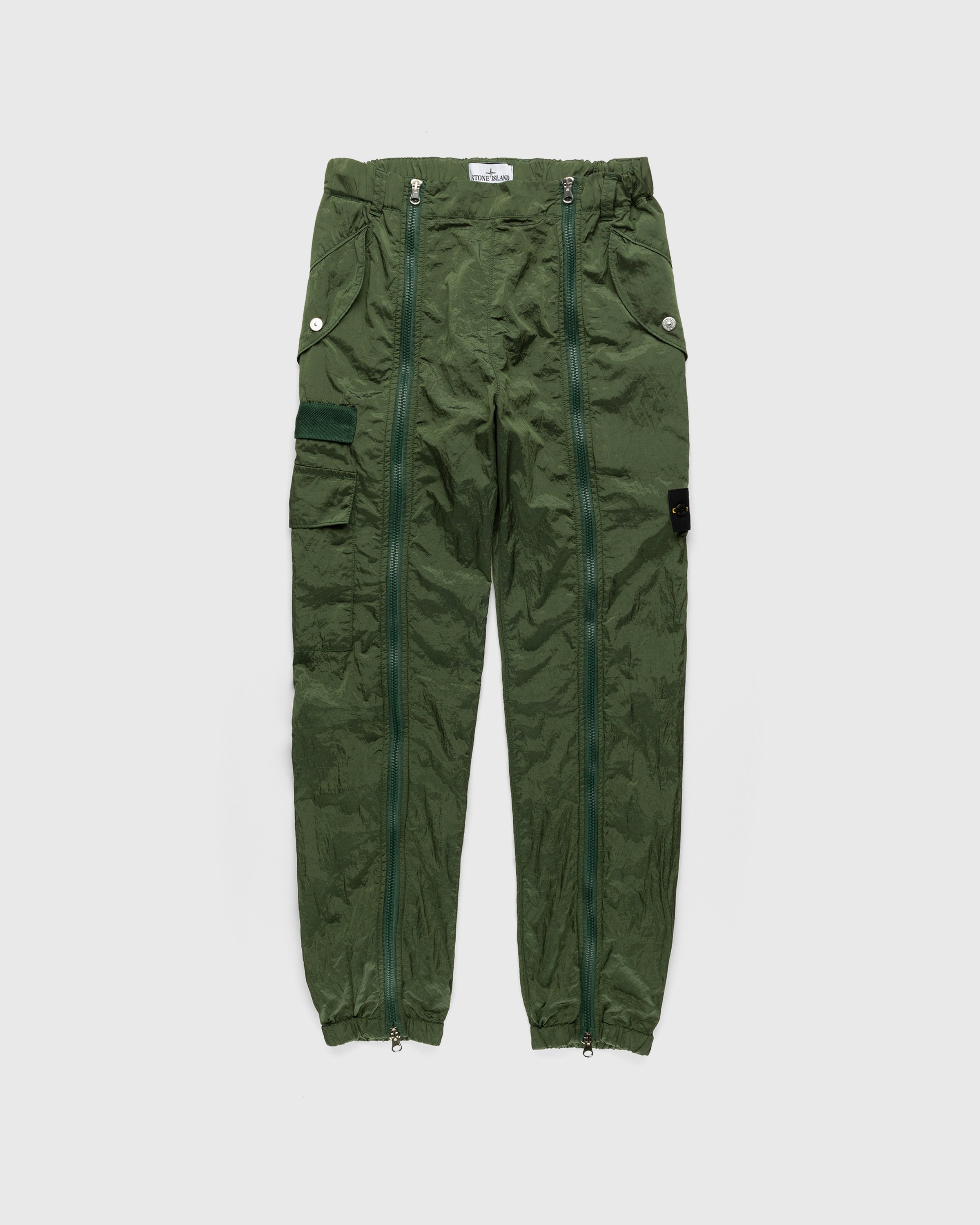 Stone Island - Nylon Metal Cargo Pants Olive - Clothing - Green - Image 1