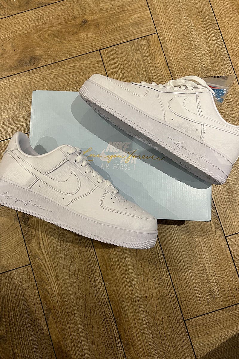 Those much-teased Louis Vuitton Nike Air Force Ones could finally be yours…