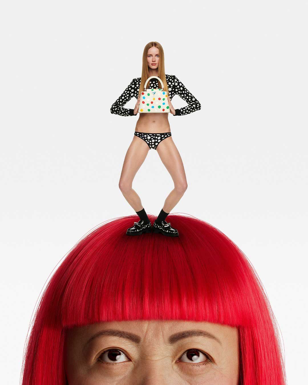 More on artist Yayoi Kusama's latest collaboration with @Louis