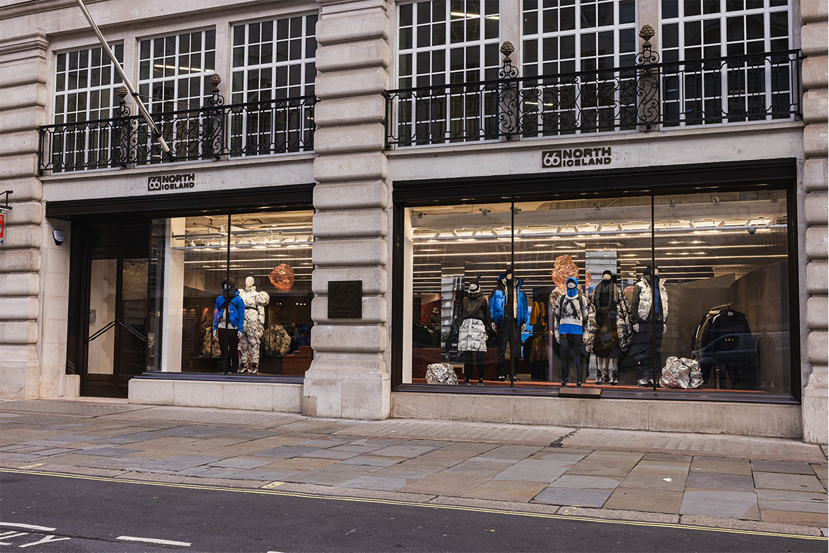 66°North Makes Its New Home on London's Regent Street