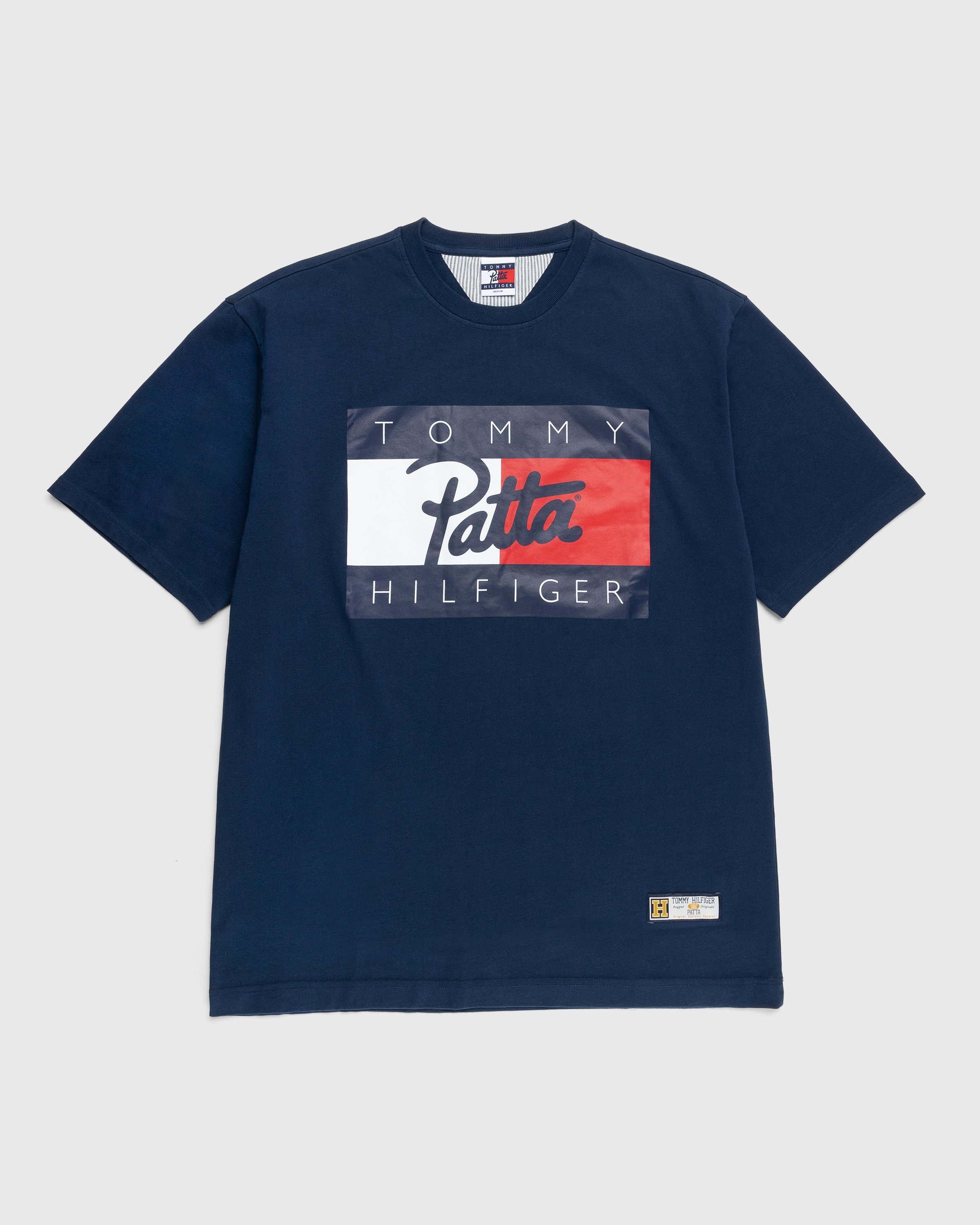 Patta x Tommy Hilfiger - T-Shirt Sport Navy - Clothing - Blue - Image 1